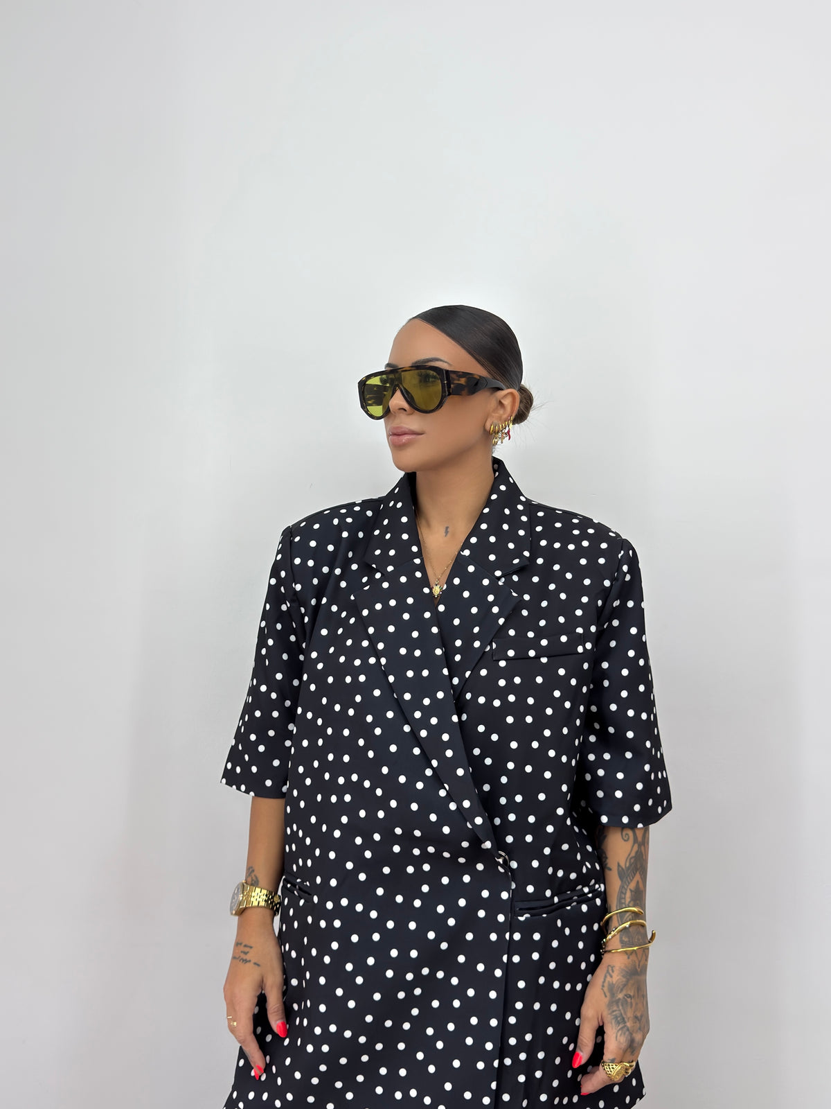 BLAZER POLKA DOTS