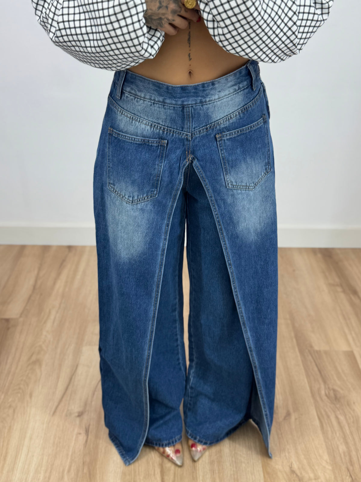 JEANS BLUE WINGS