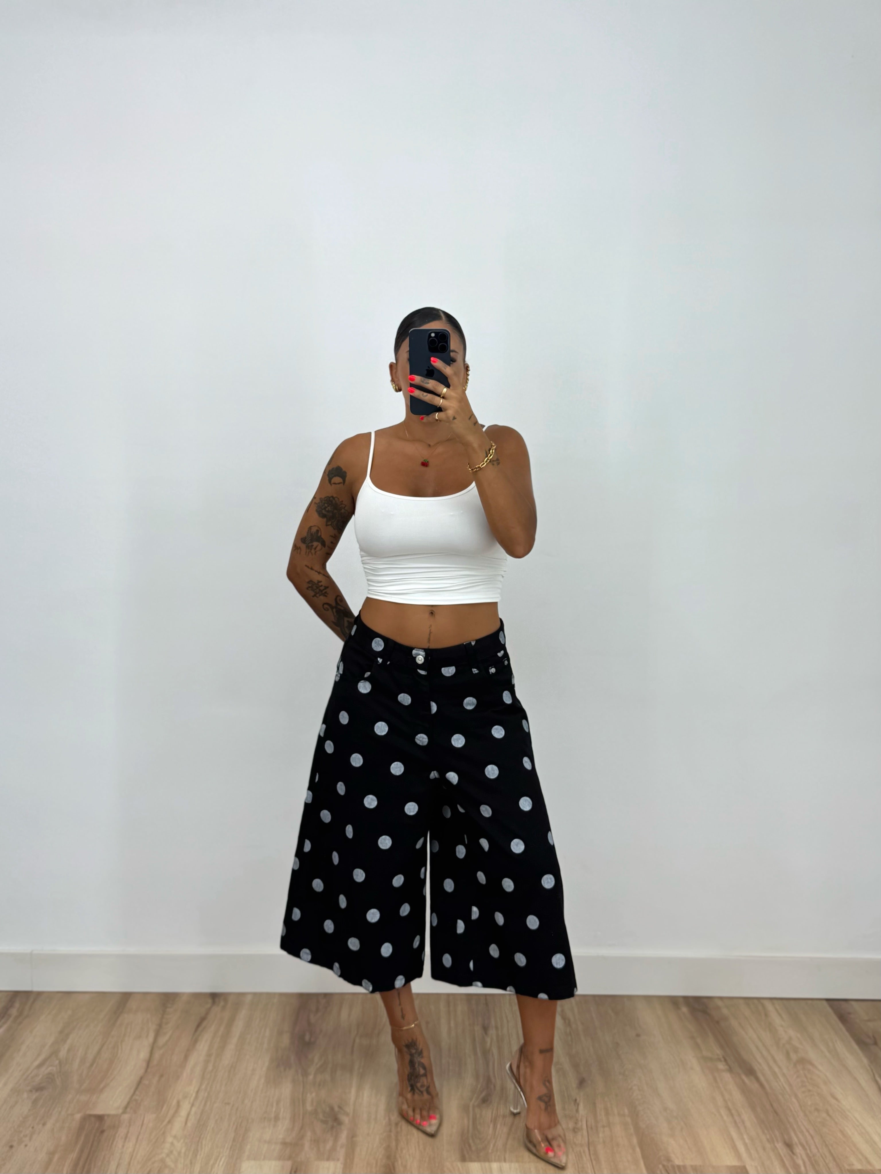 BERMUDA PREMIUM POLKA DOTS