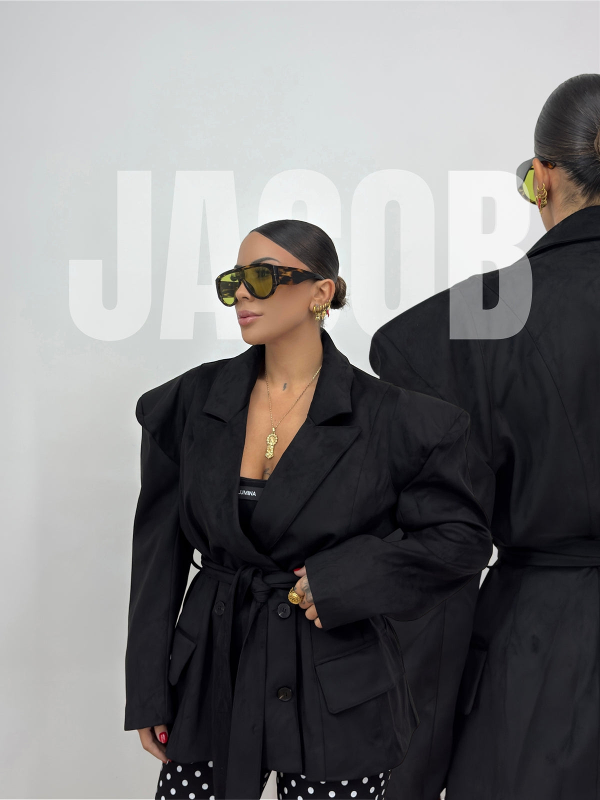 BLAZER BLACK ANTE JACOB