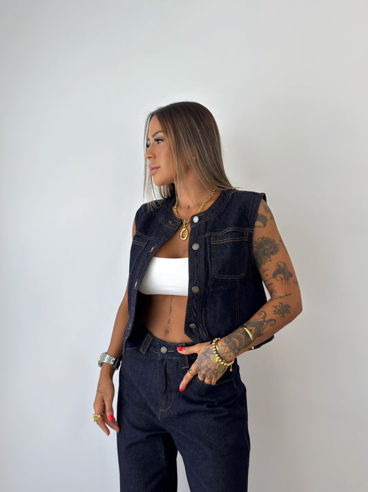 CONJUNTO PREMIUM DENIM PANA