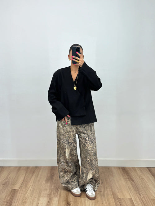 BLAZER OVER PREMIUM SIA BLACK
