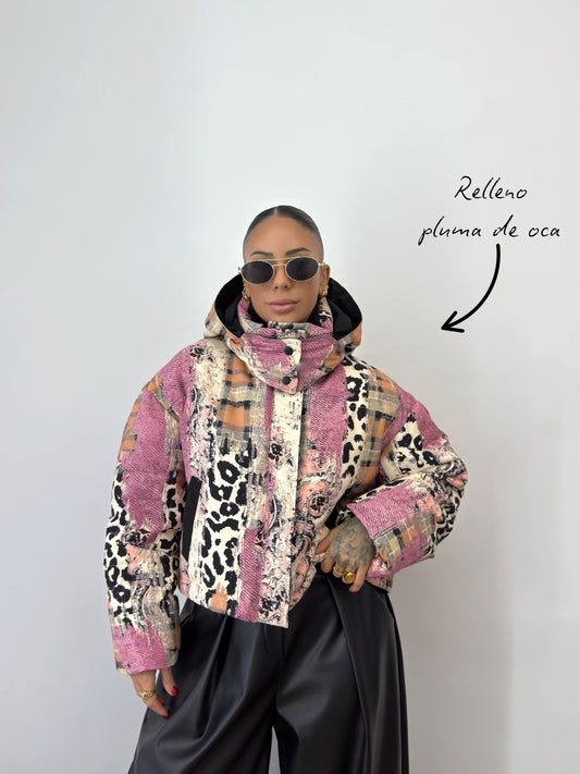 CHAQUETÓN PREMIUM PINK LEO