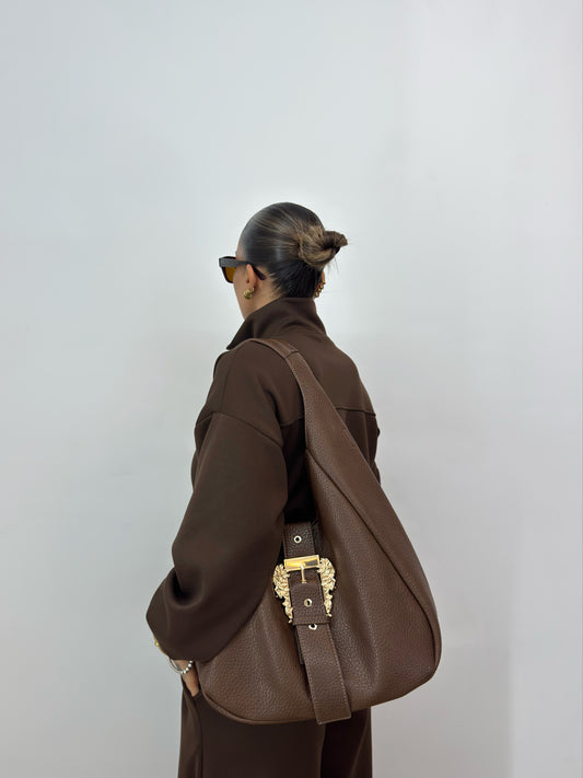 BOLSO PREMIUM BELT CHOC