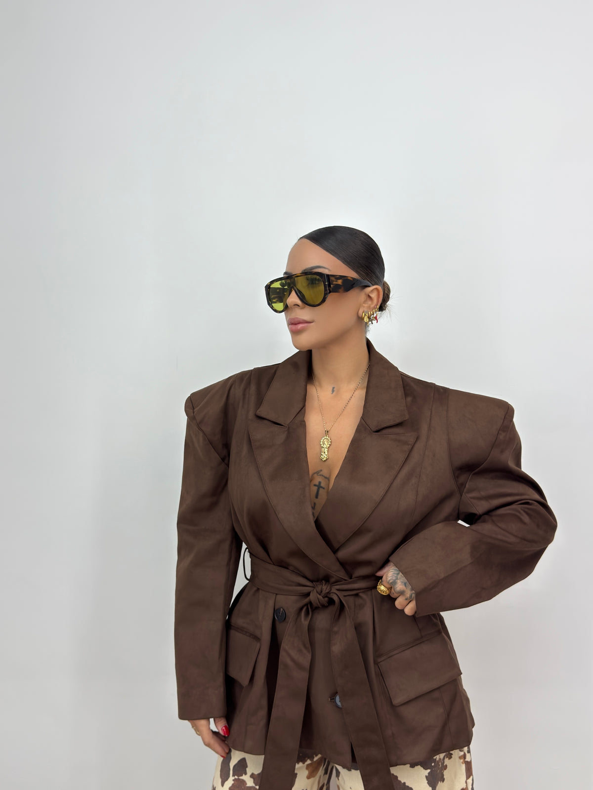 BLAZER CHOCO ANTE JACOB