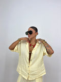 CAMISA PREMIUM PURO LINO POLKA YELL