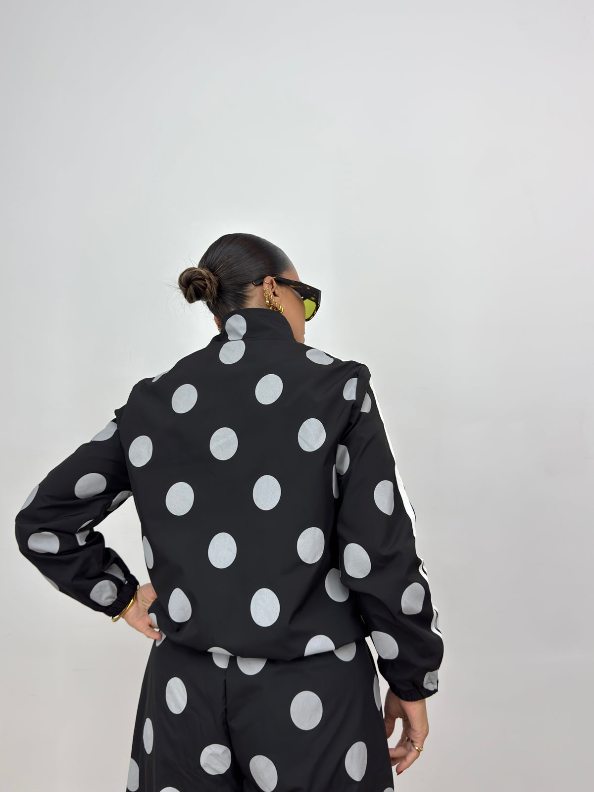 CONJUNTO TECHNICAL POLKA BLACK