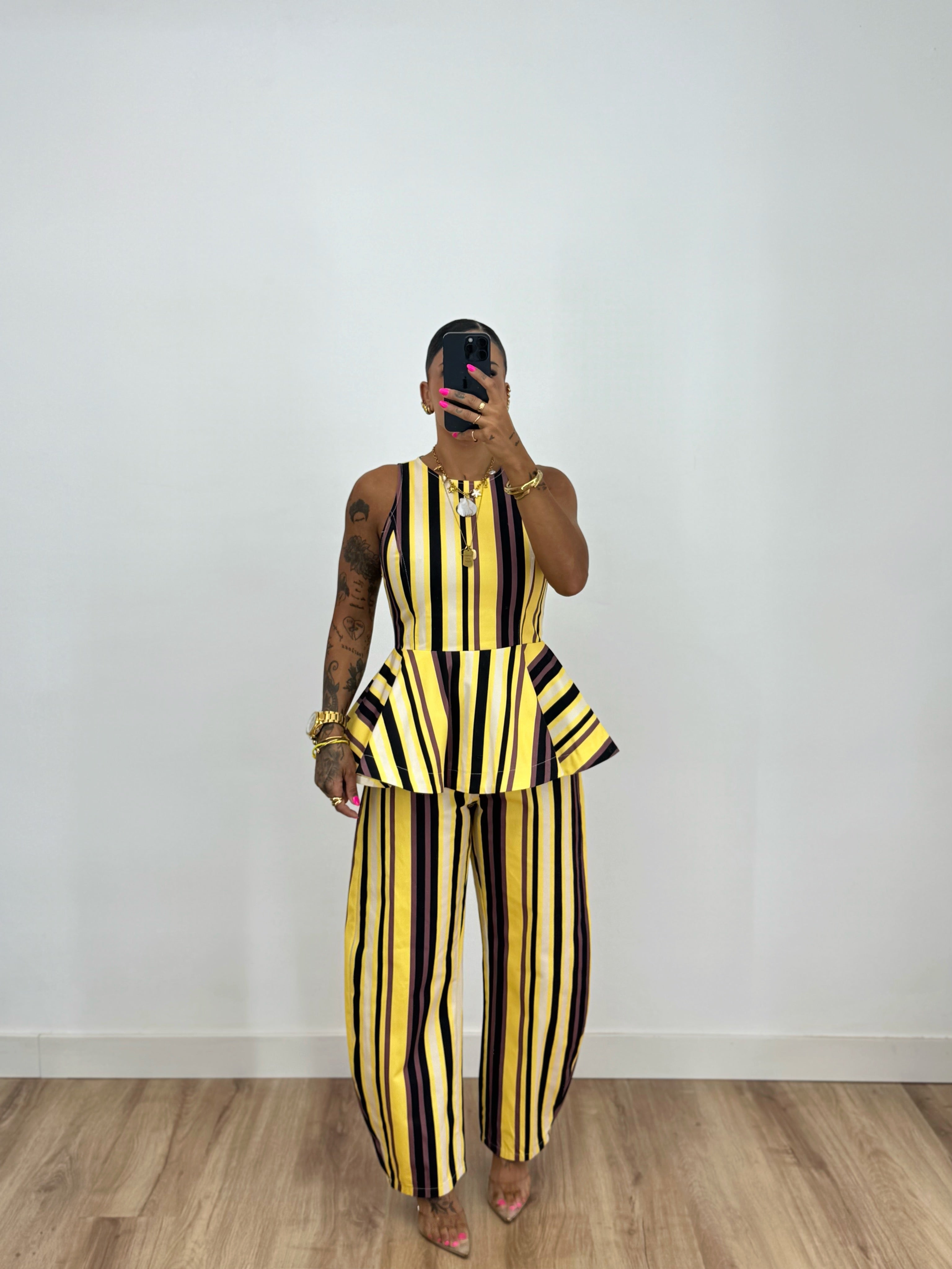 TOP PEPLUM LUMINA