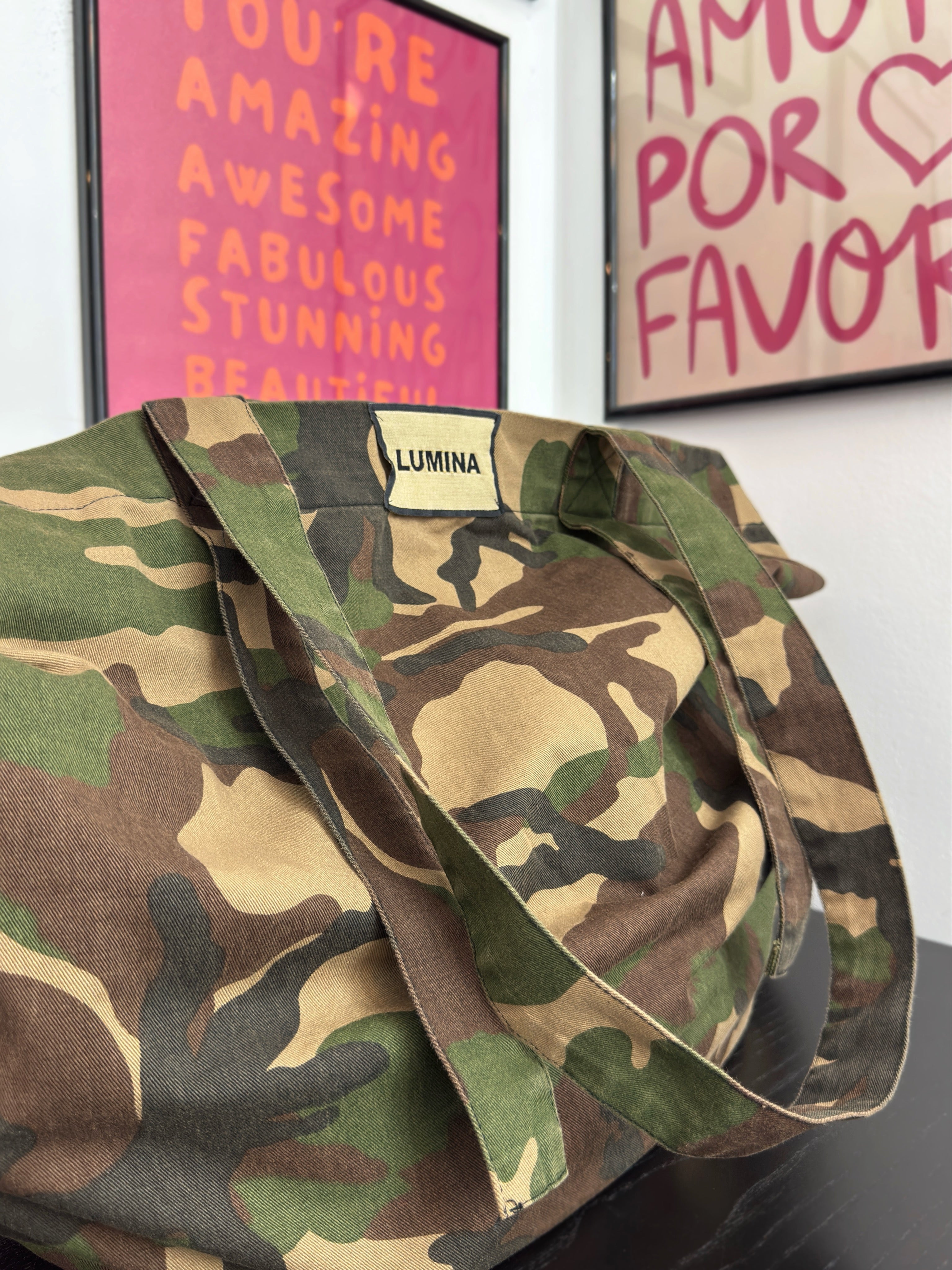 MAXI BAG CAMU LUMINA