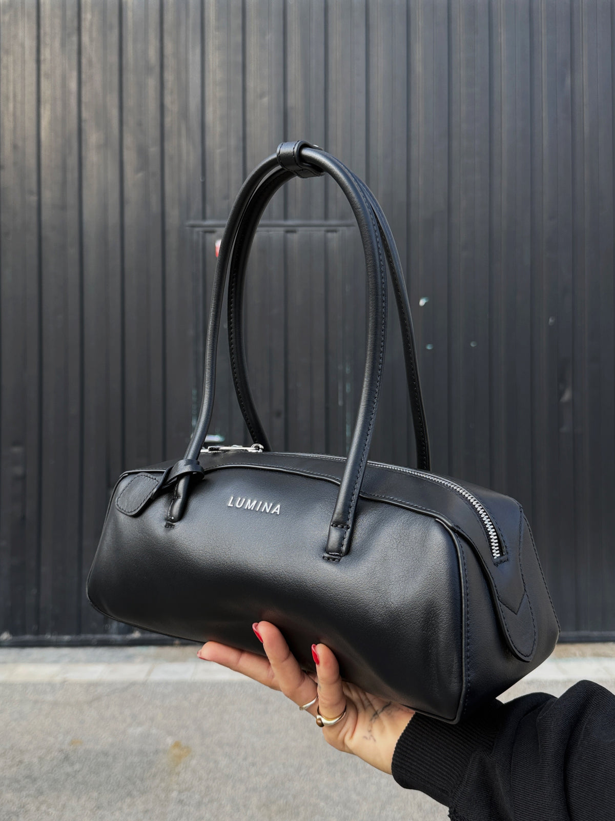 BOLSO BOWLING PIEL LUMINA