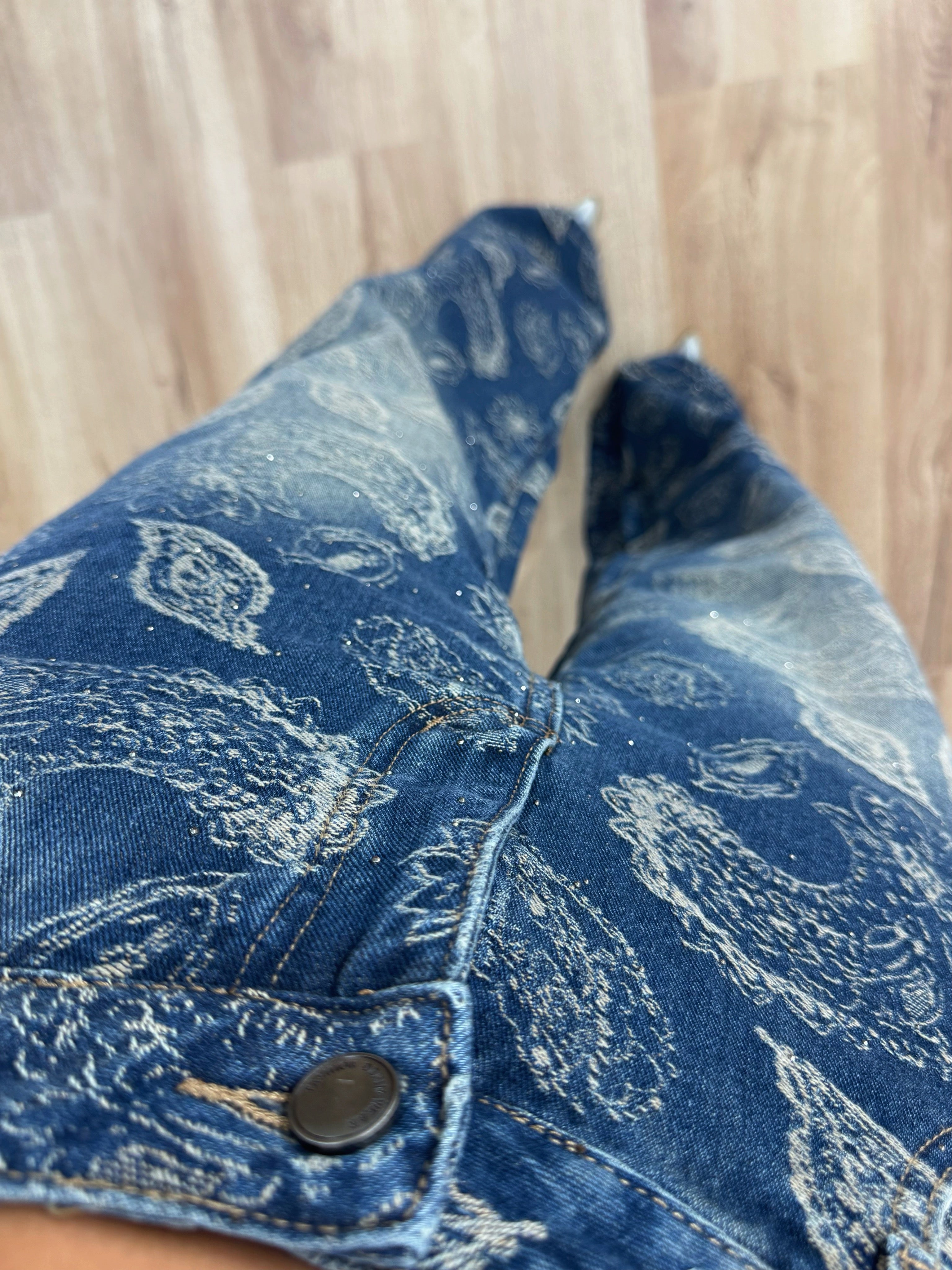 JEANS PREMIUM PAISLEY SHINNY