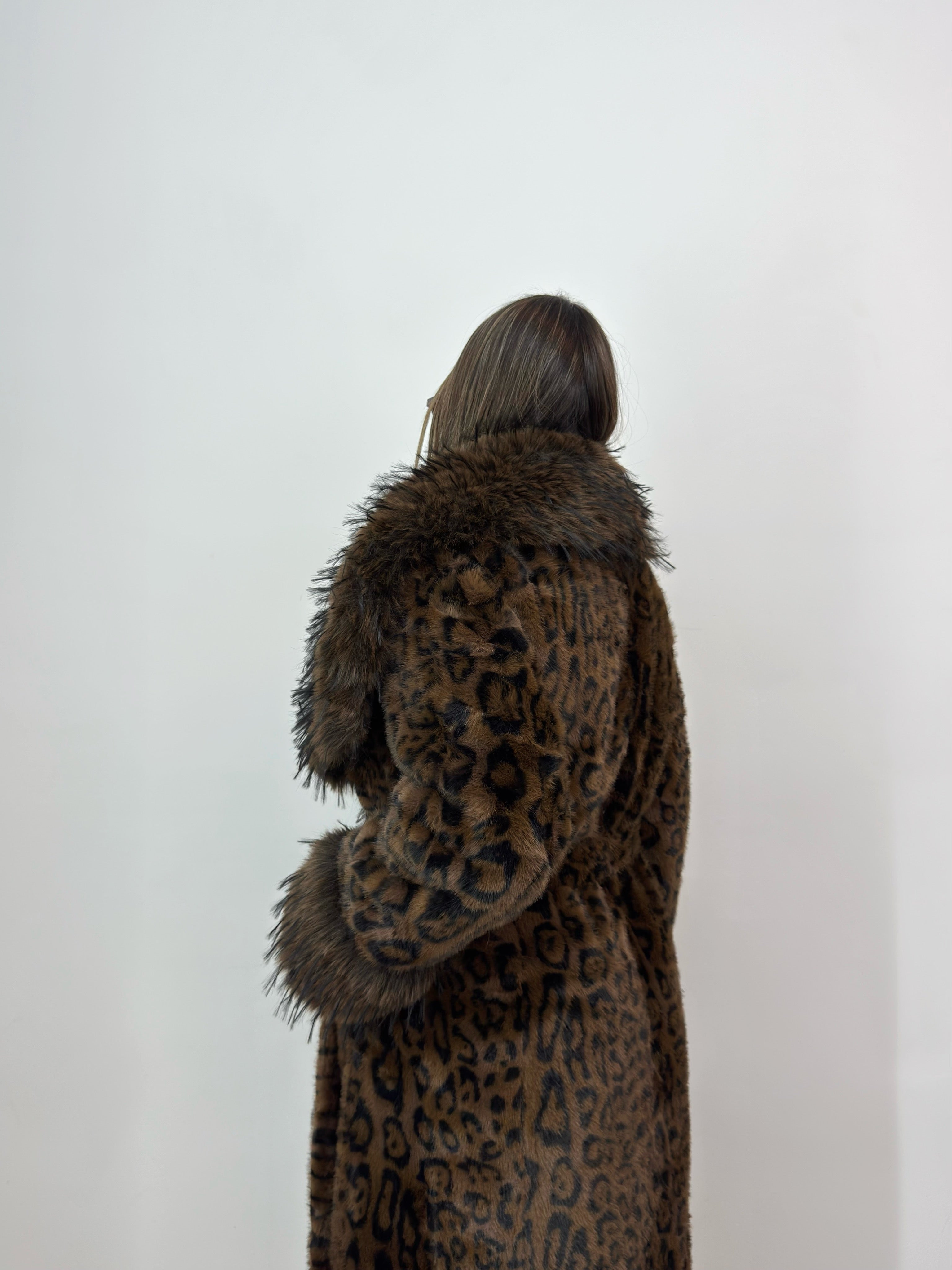 MAXI ABRIGO PREMIUM LEOPARD