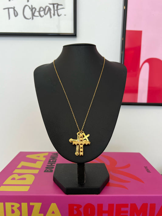 COLLAR TRIPLE CROSS