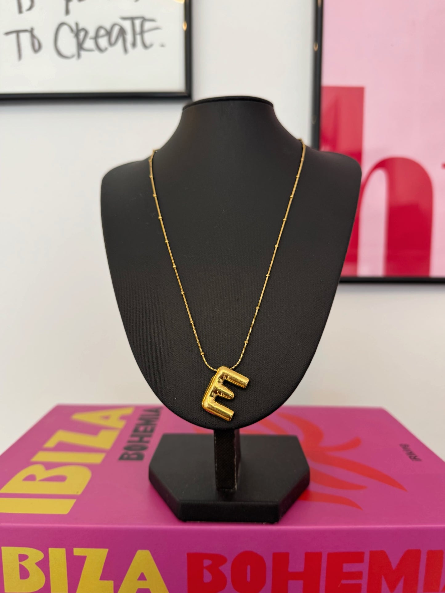 COLLAR INICIAL BALLOON