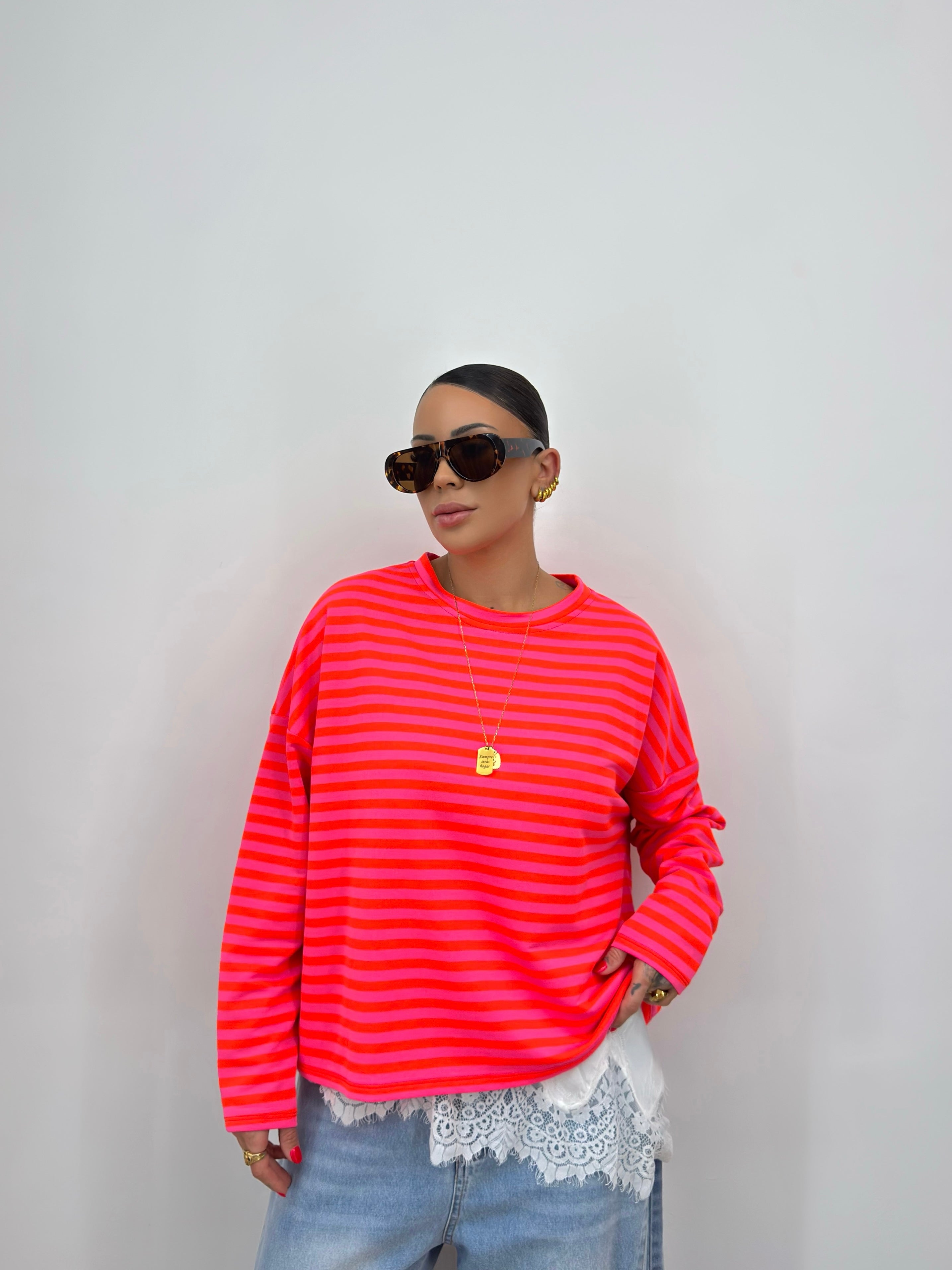 SUDADERA OVER PREMIUM FLÚOR RARE