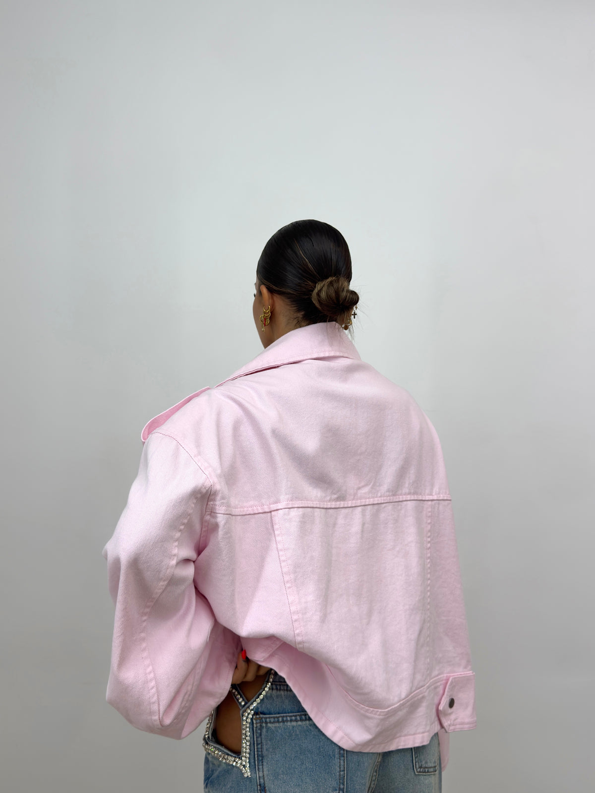 CHAQUETA OVER PREMIUM DENIM MONNET