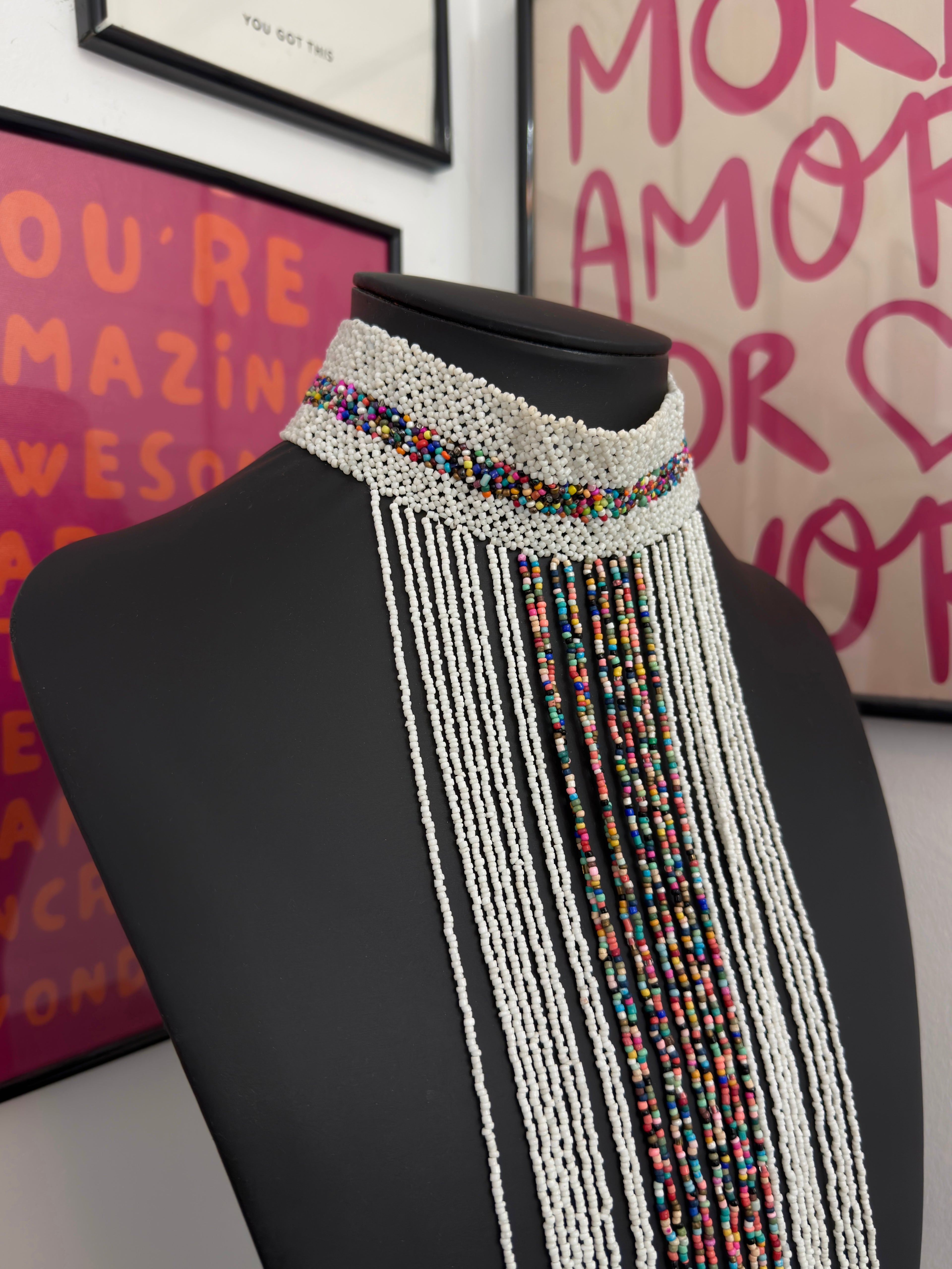 COLLAR EXTRA LONG WHITE MAMBA