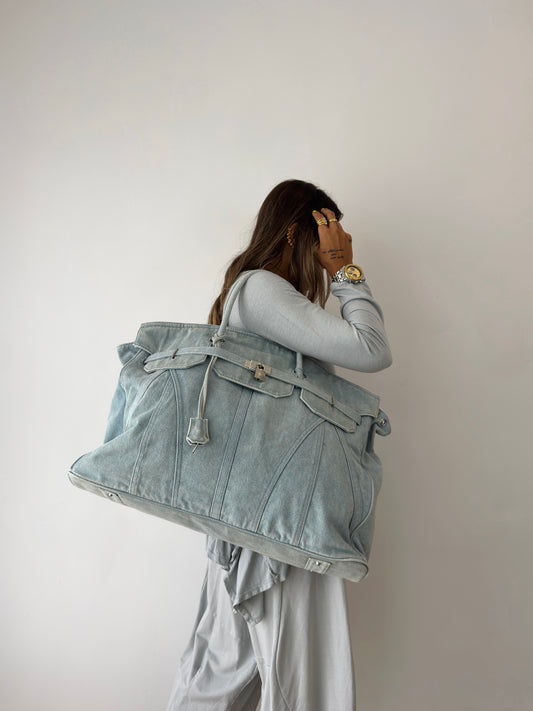 MAXI BOLSO DE VIAJE PREMIUM DENIM