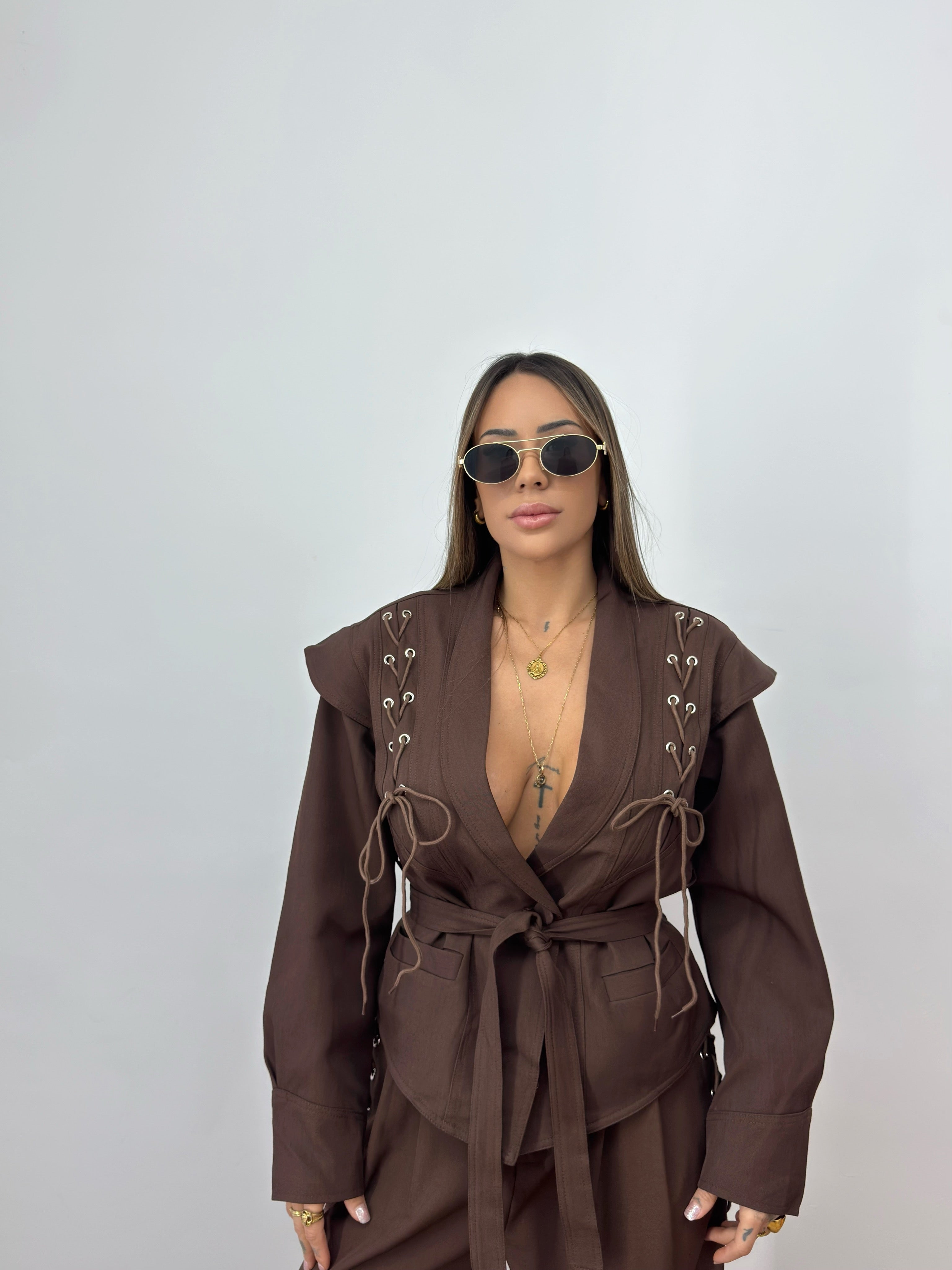 BLAZER PREMIUM TRENZ BROWN