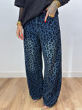 JEANS PREMIUM BLACK LEOPARD