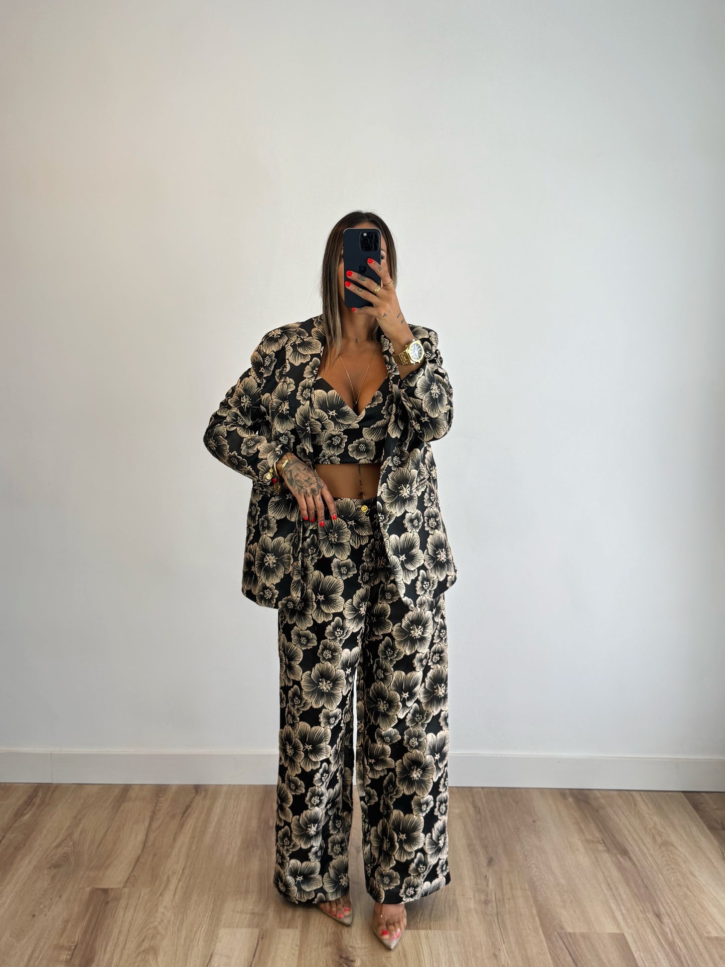 TRAJE 3 PIEZAS PREMIUM GOLD