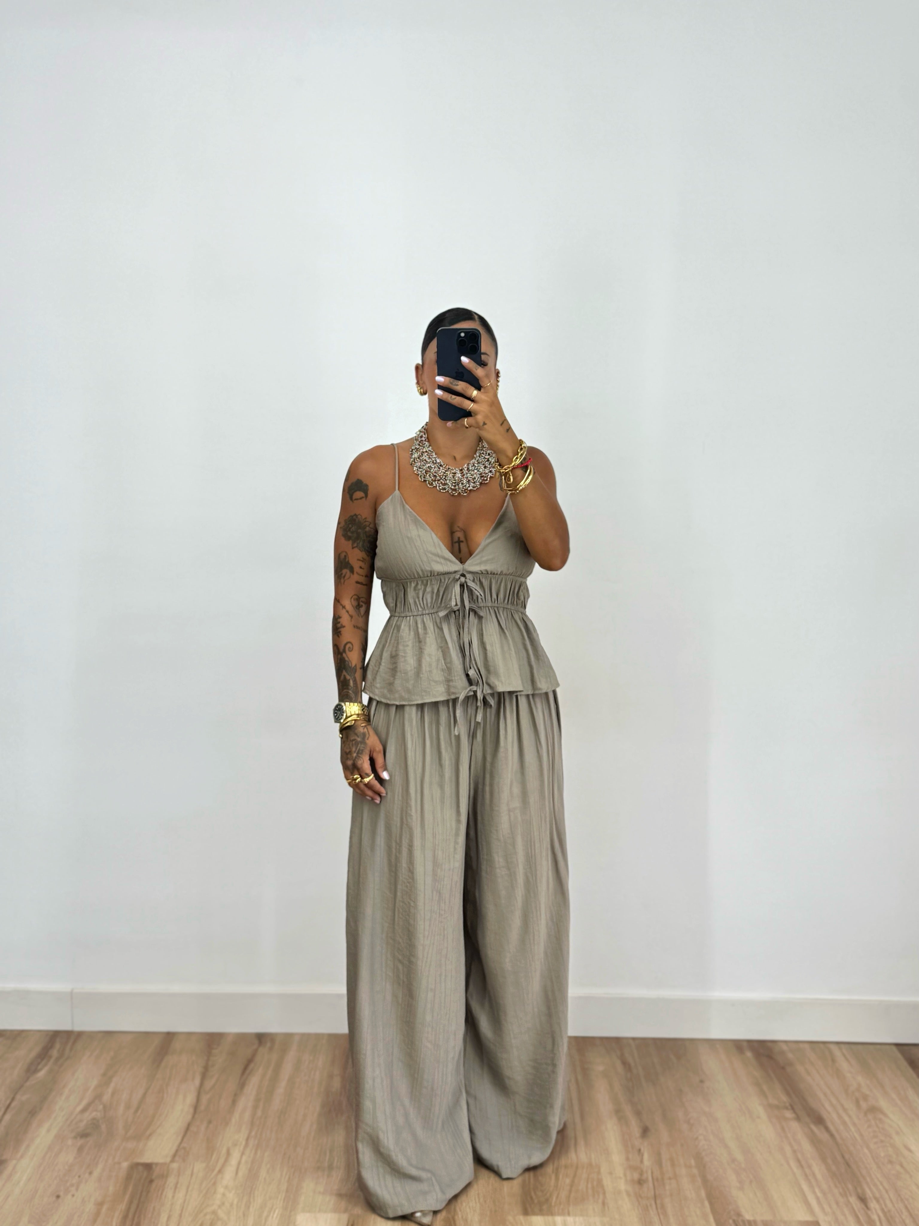 CONJUNTO ATHENEA TAUPE