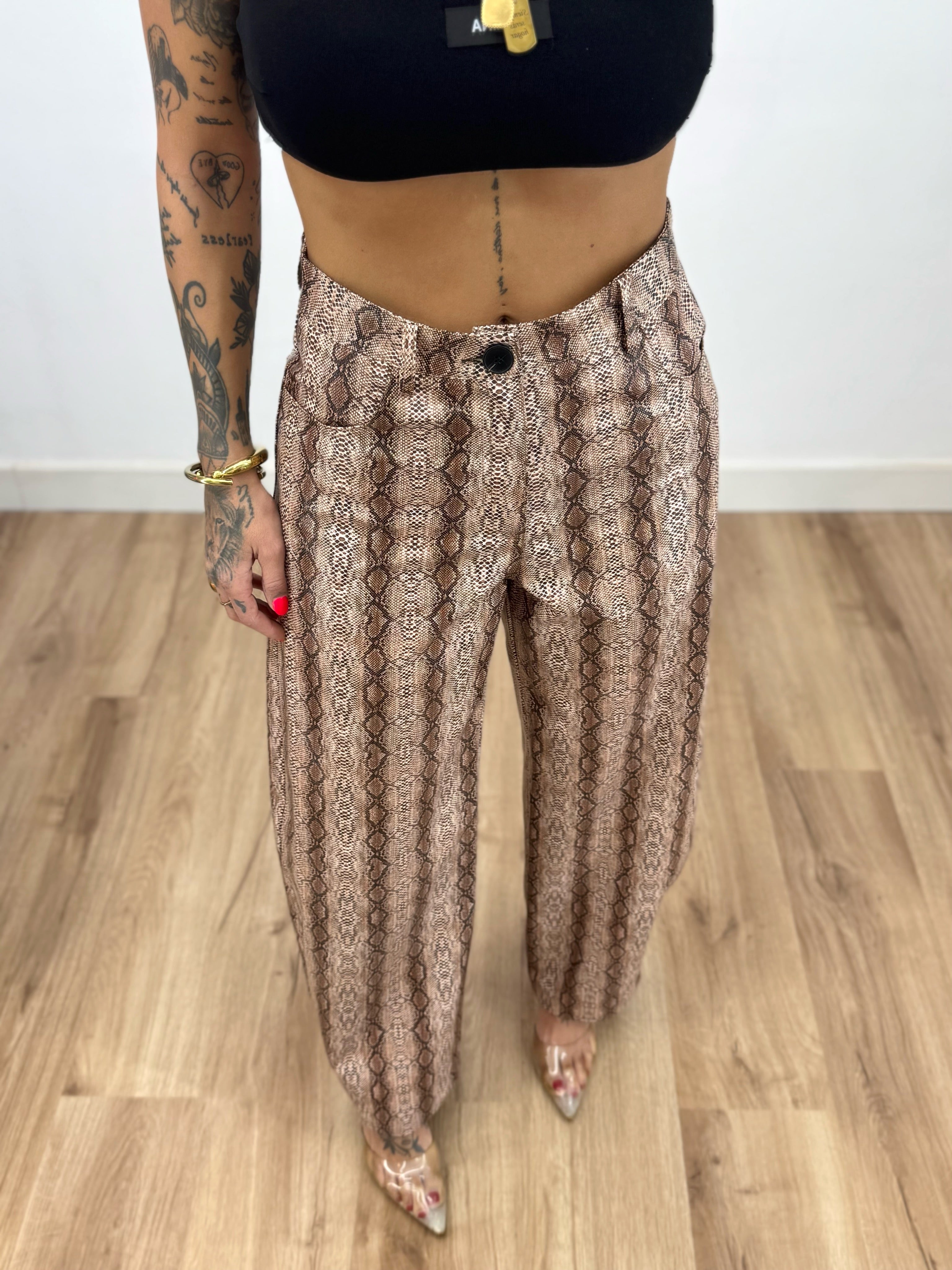 PANTALÓN PIEL SINTÉTICA LUMINA