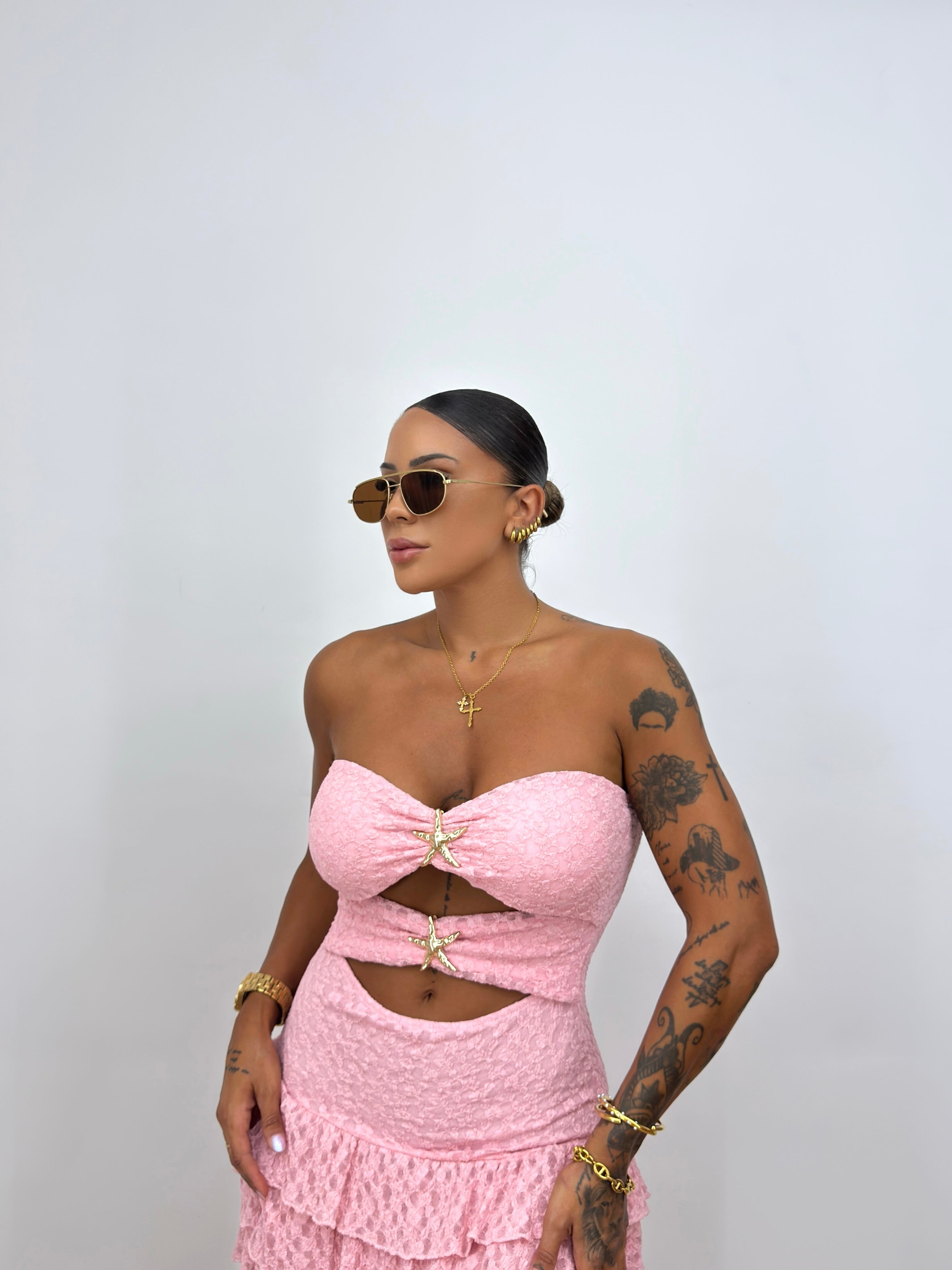 VESTIDO PINK STARFISH