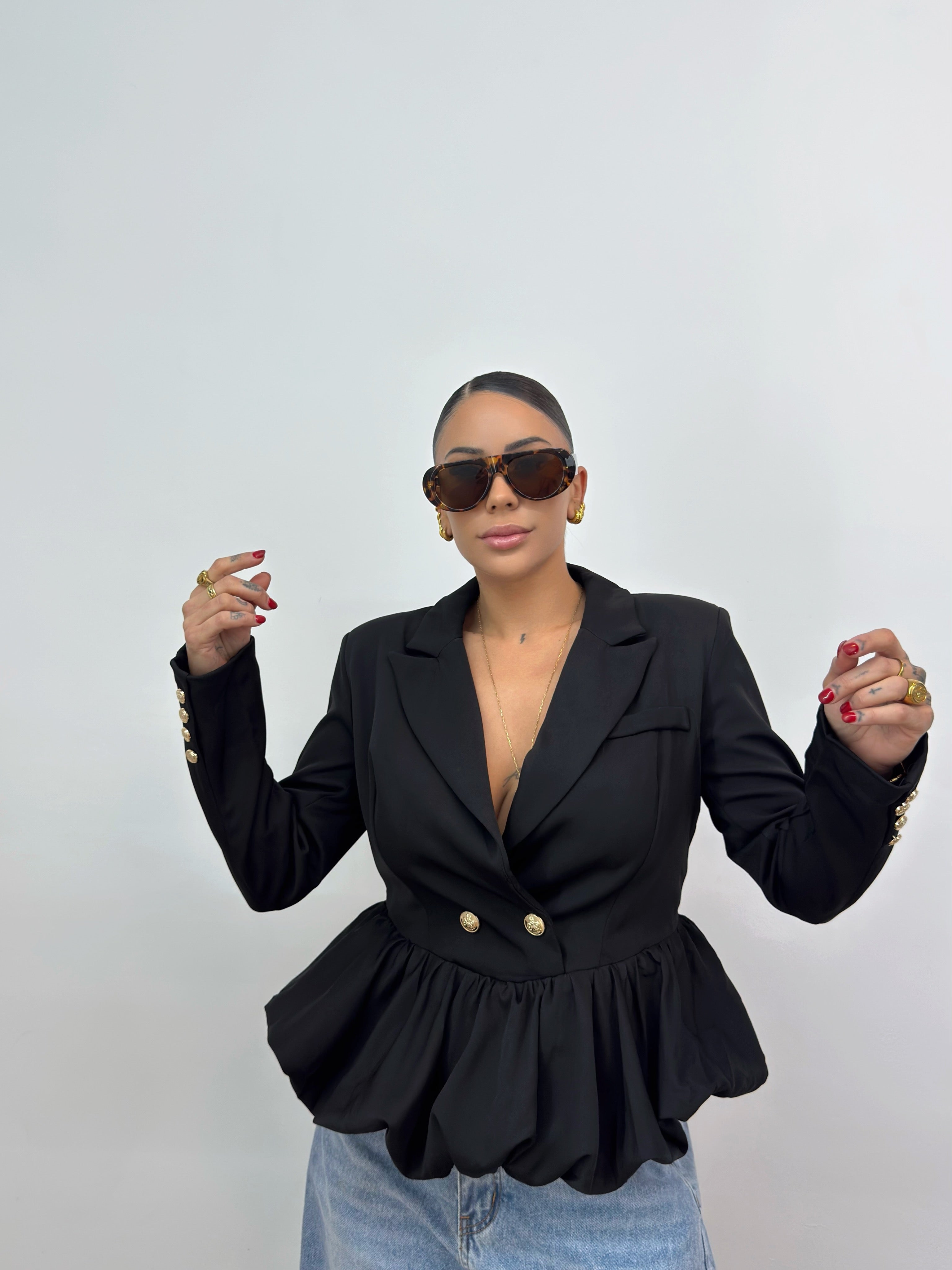 BLAZER PREMIUM BALLET BLACK