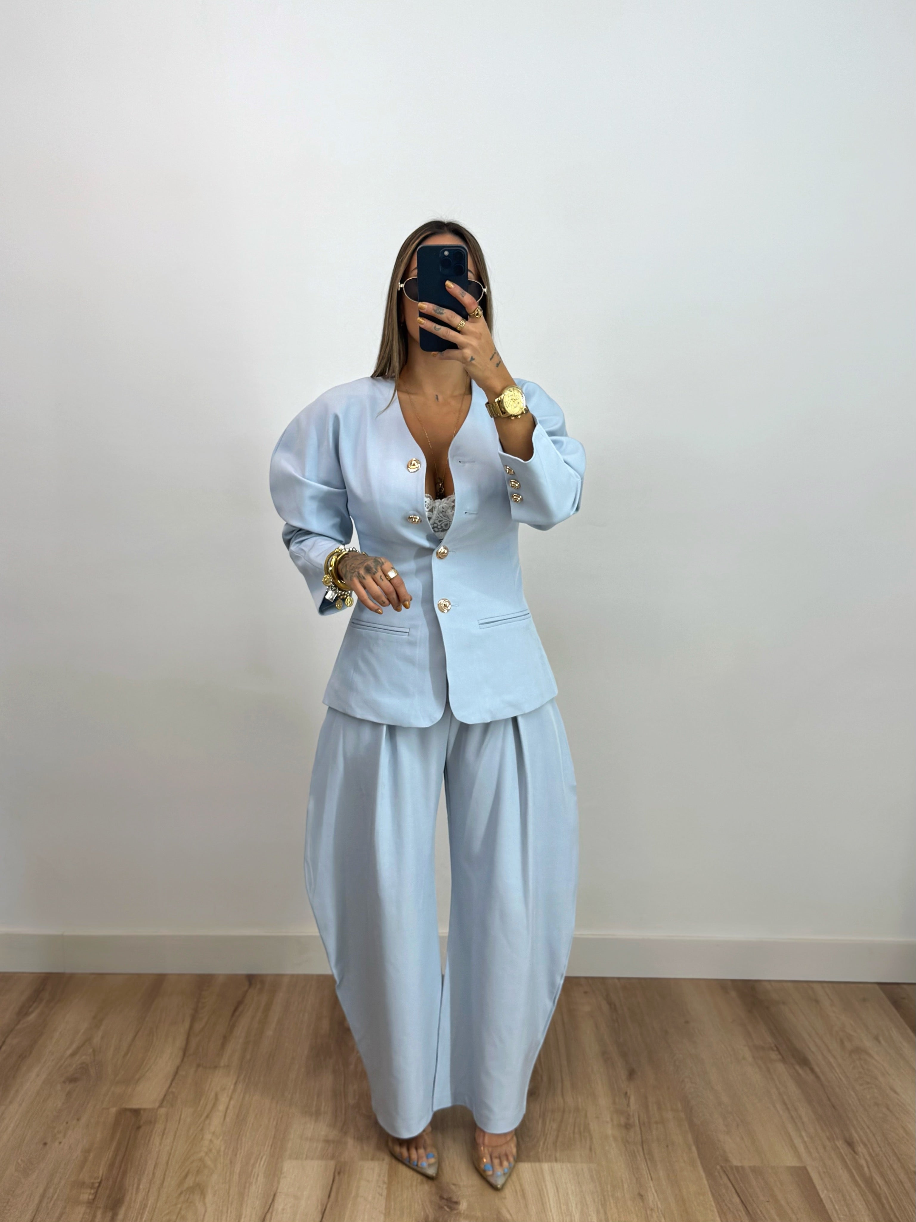 TRAJE PREMIUM BLUE BALLOON