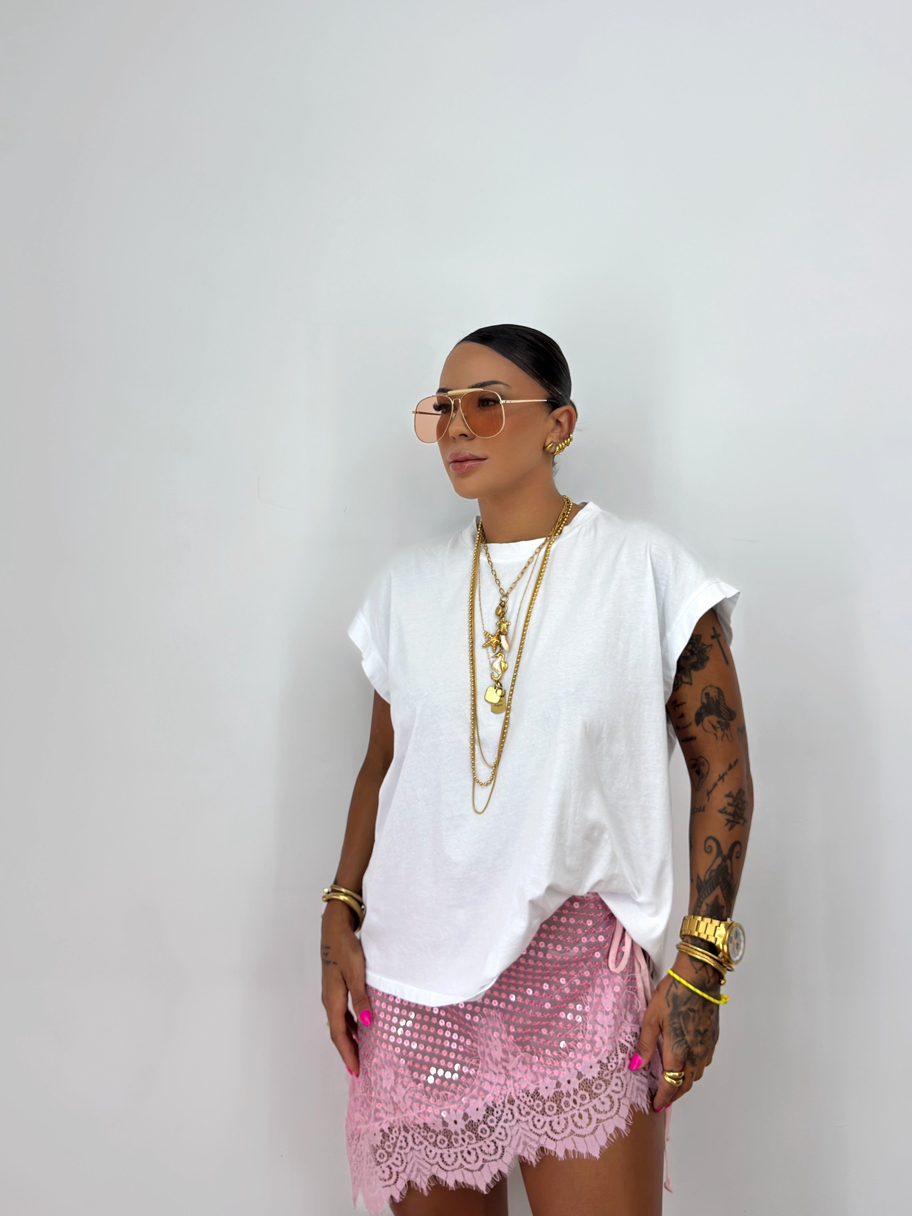 FALDA | PAREO LUMINA LENT PINK