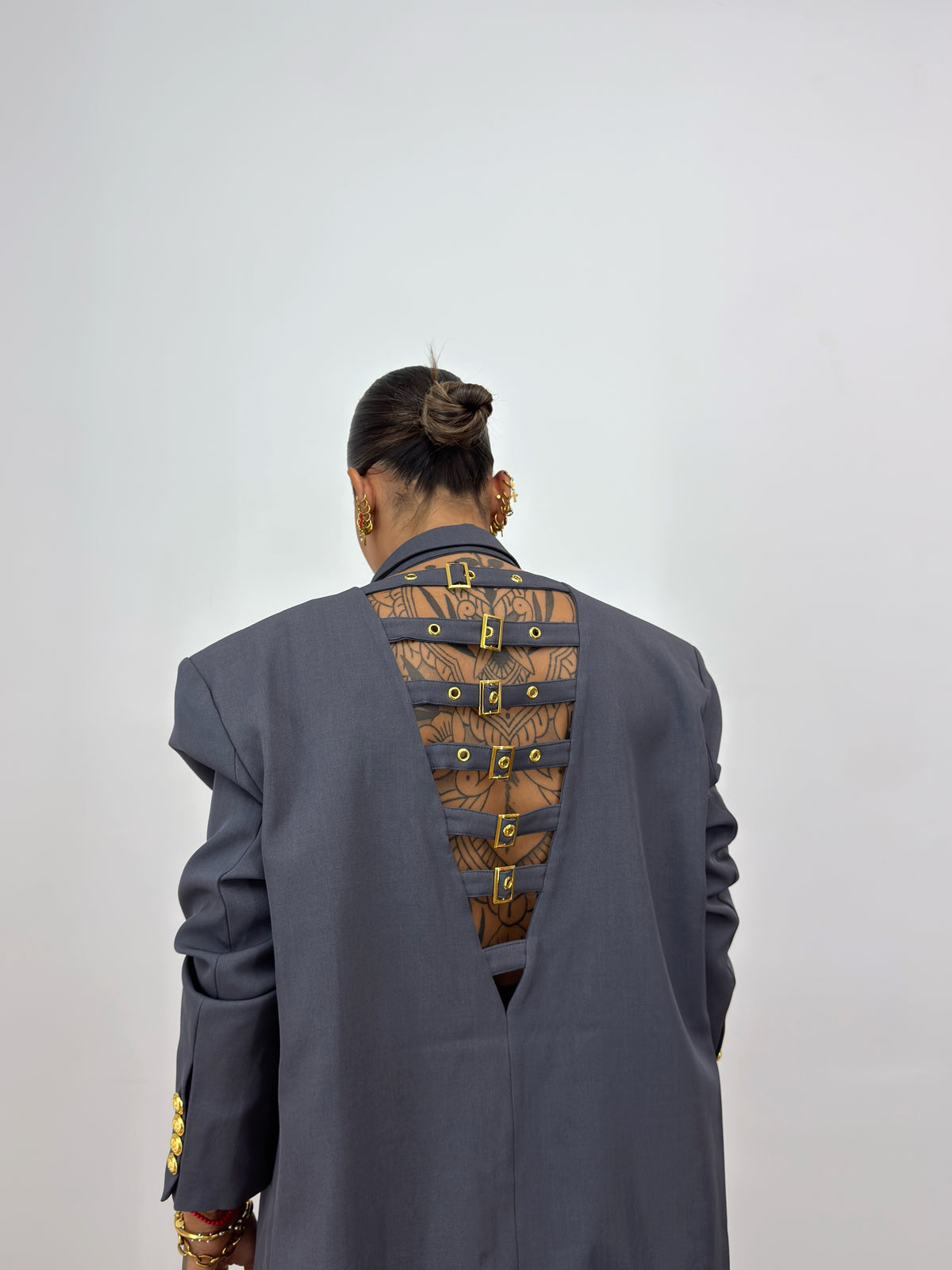 BLAZER OVER PREMIUM BUCKLE