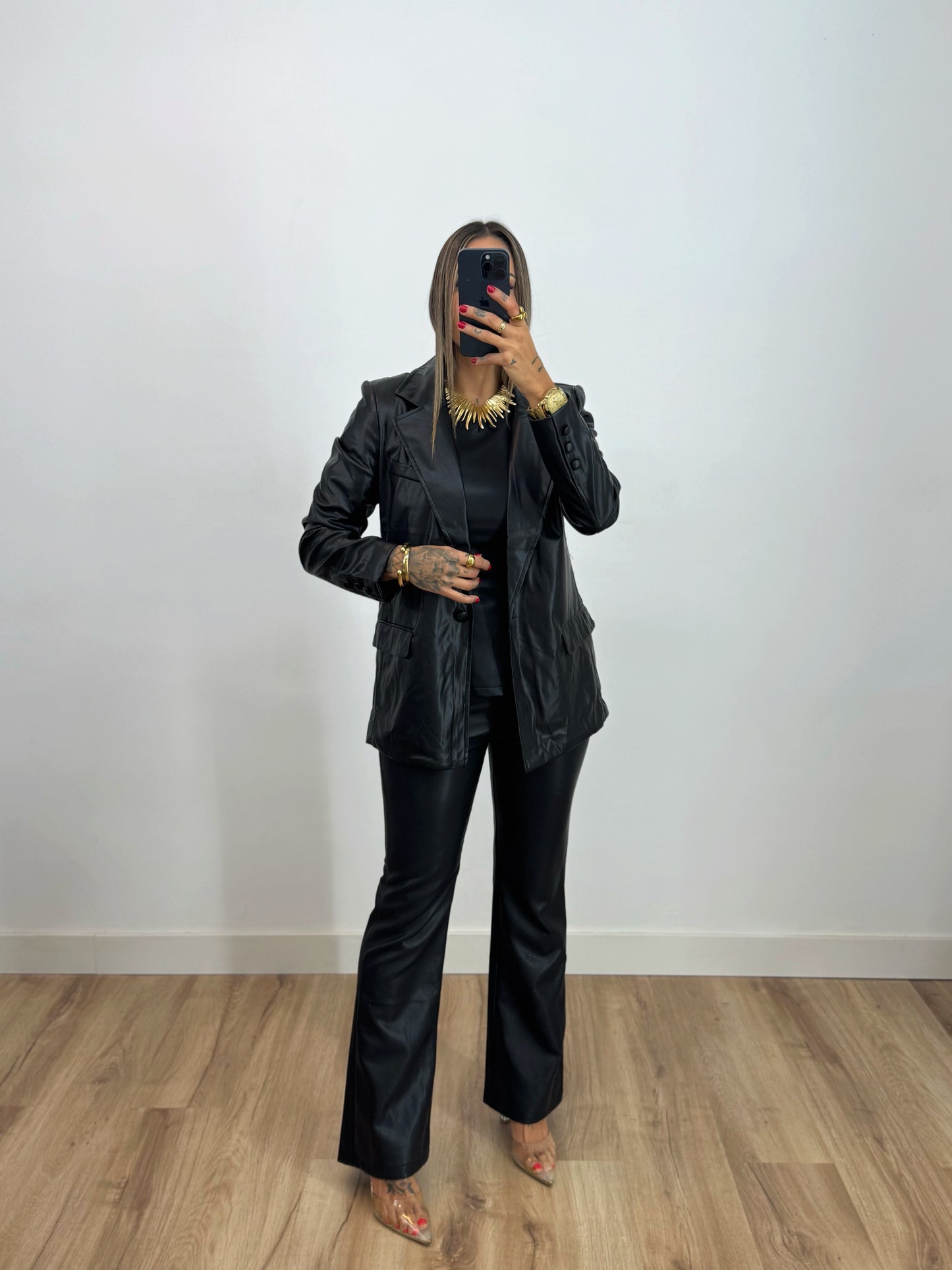 CONJUNTO PREMIUM ECO PIEL DROLE