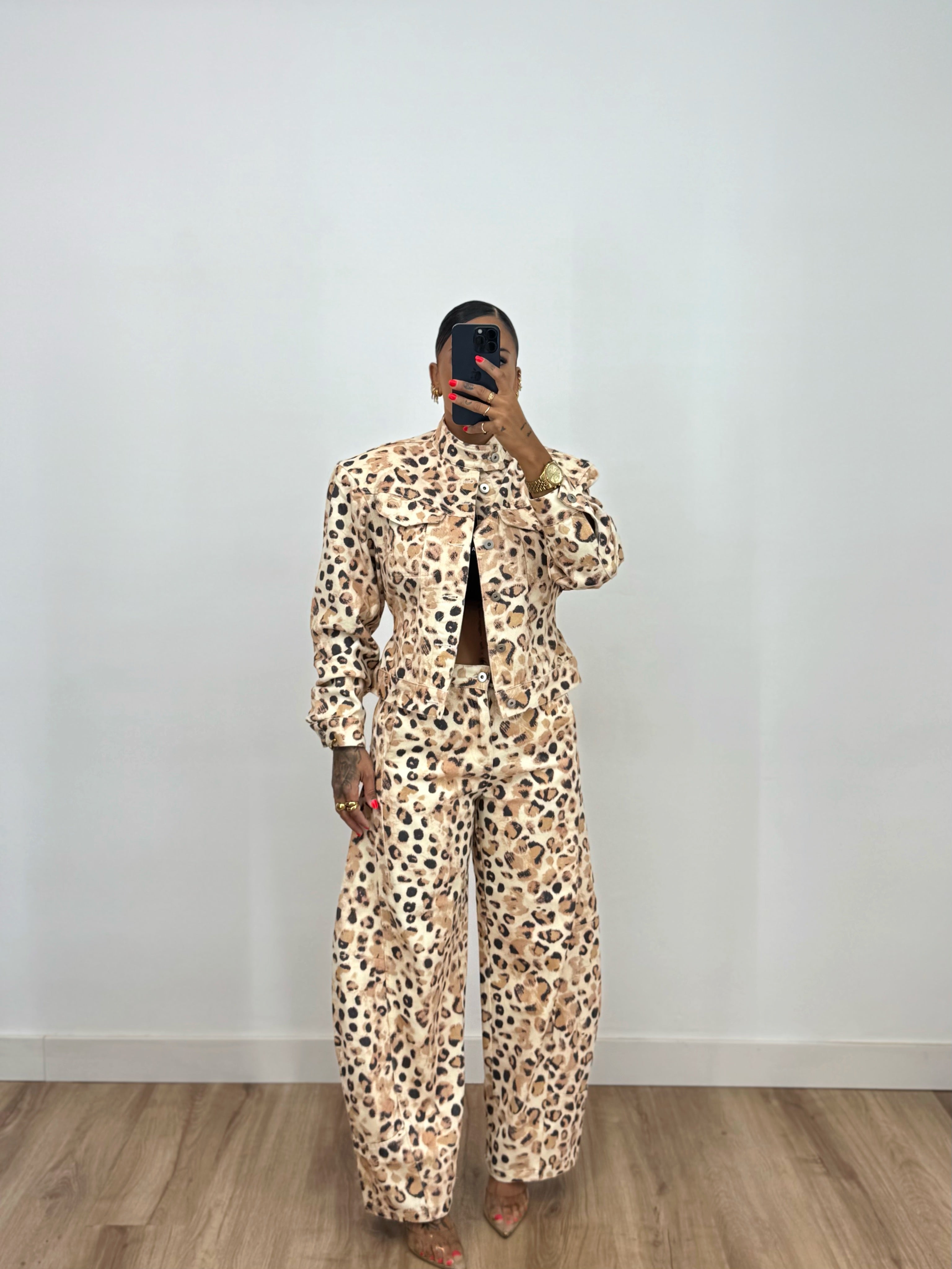 JEANS PREMIUM LEOPARD