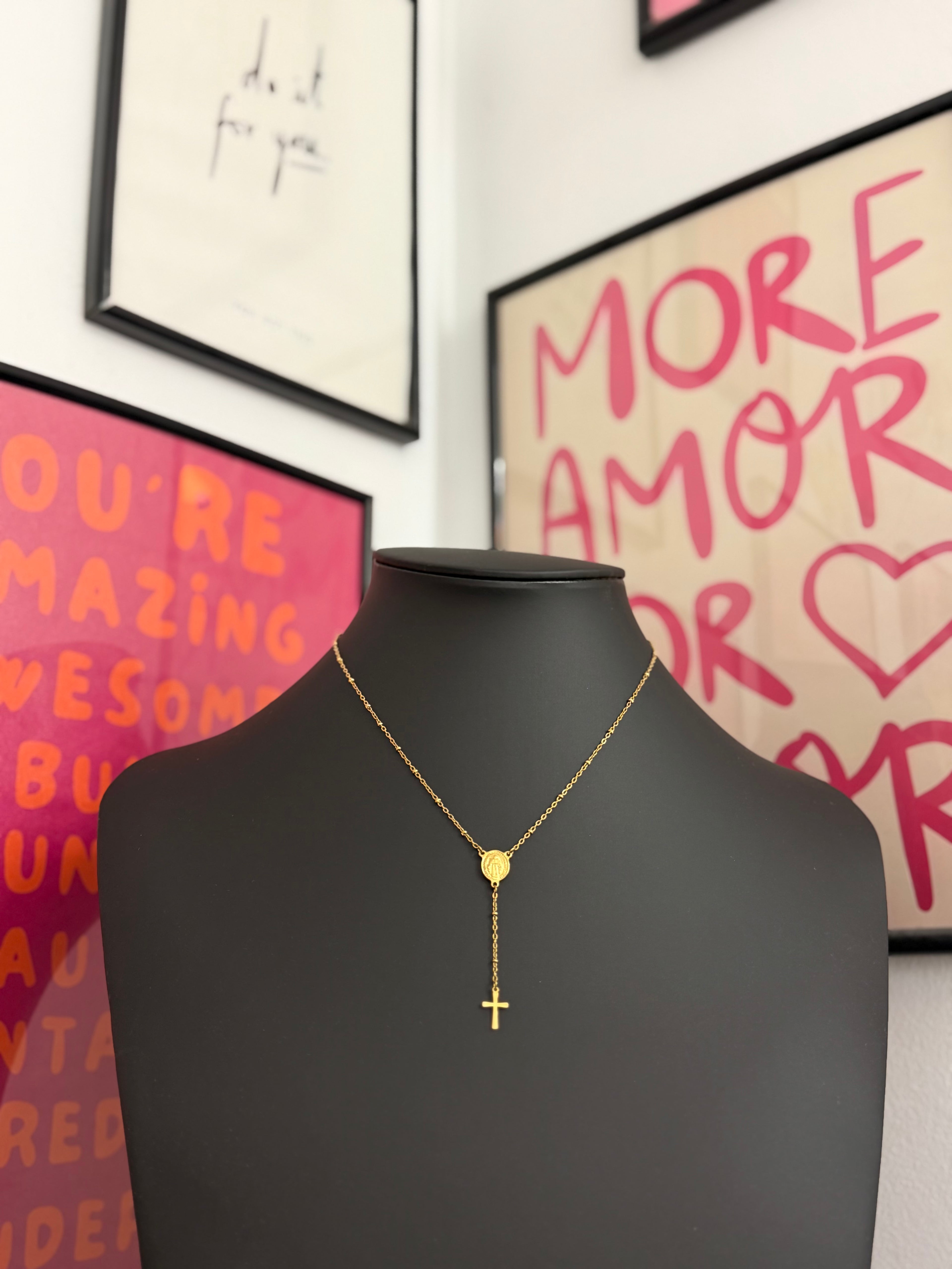 COLLAR LIL ROSS GOLD