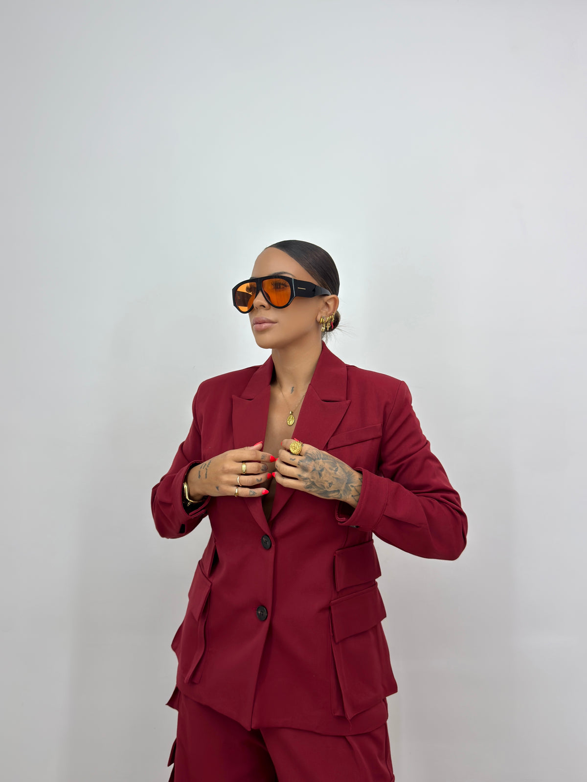 BLAZER CARGO RED LUMINA