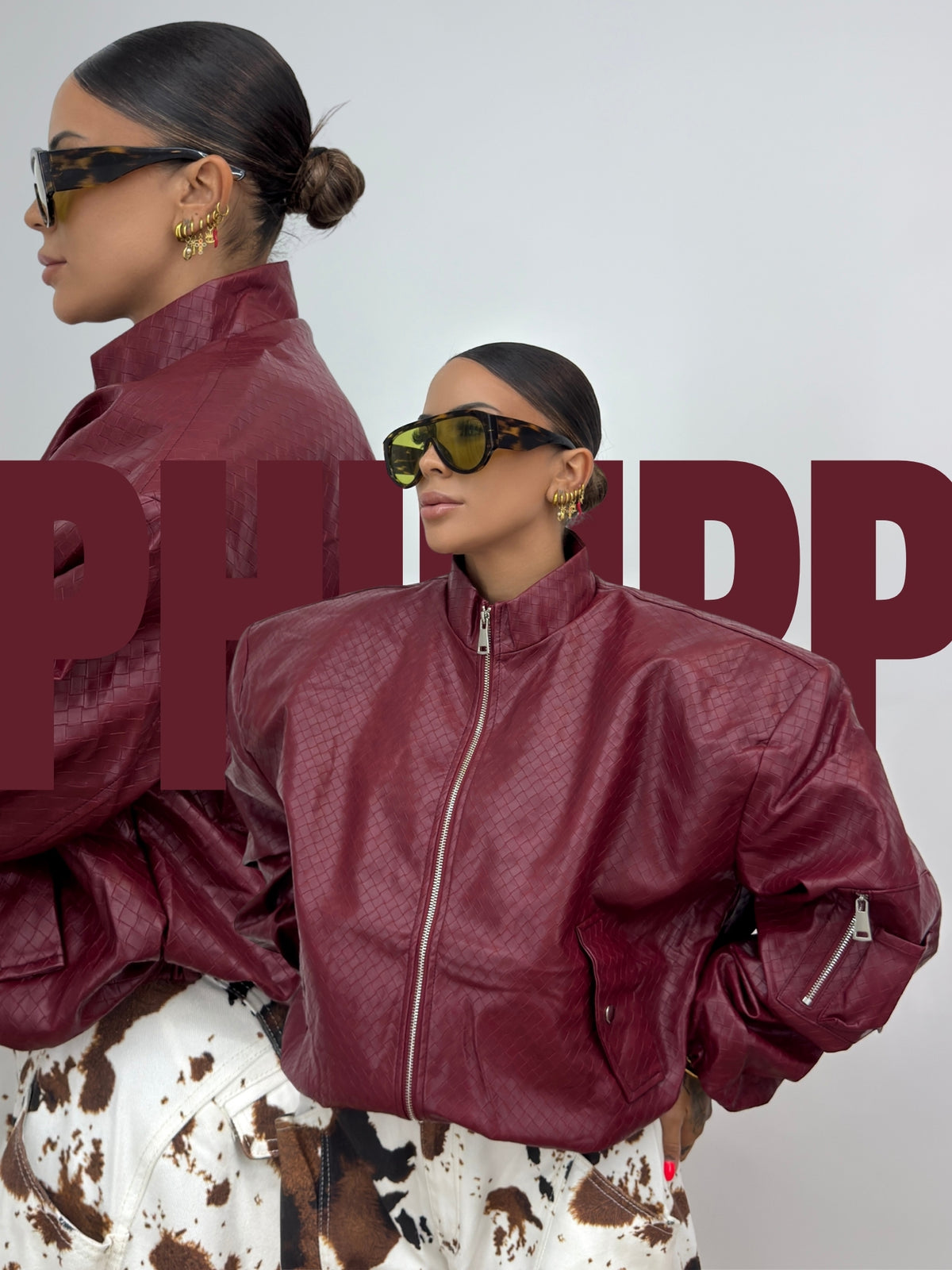 BOMBER OVER PREMIUM ECO PIEL PHILIPP