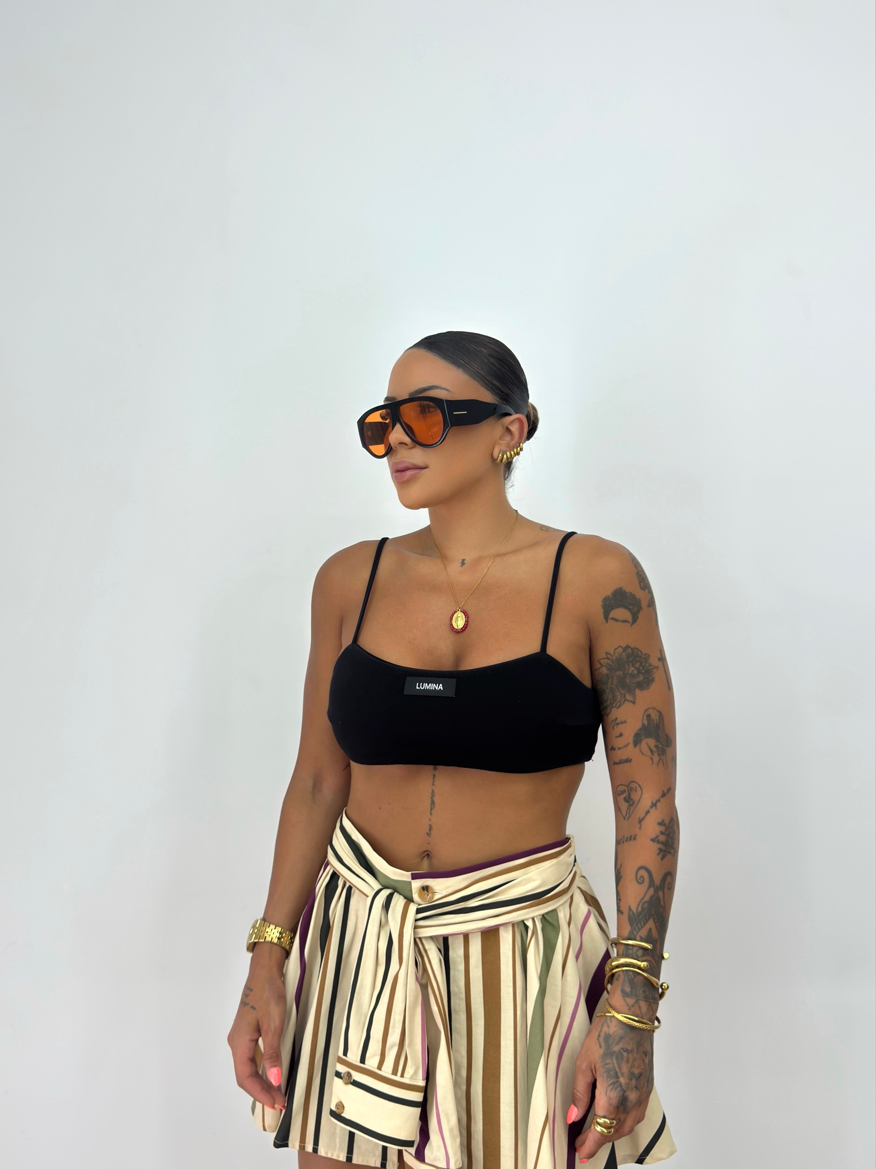 SHORT LUMINA CAMI