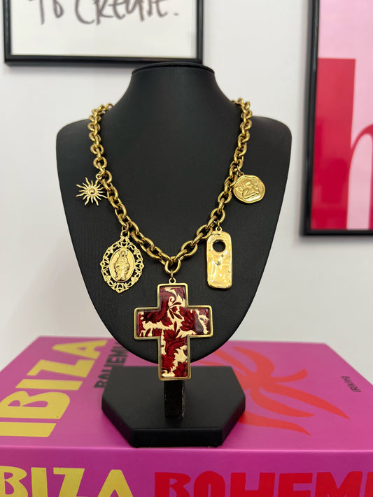 COLLAR RED CROSS