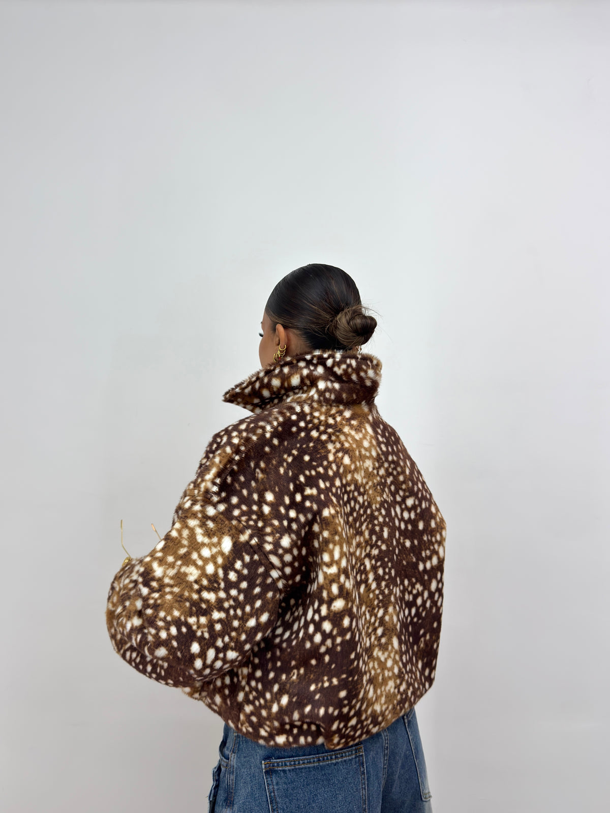 BOMBER ECO PIEL LUMINA
