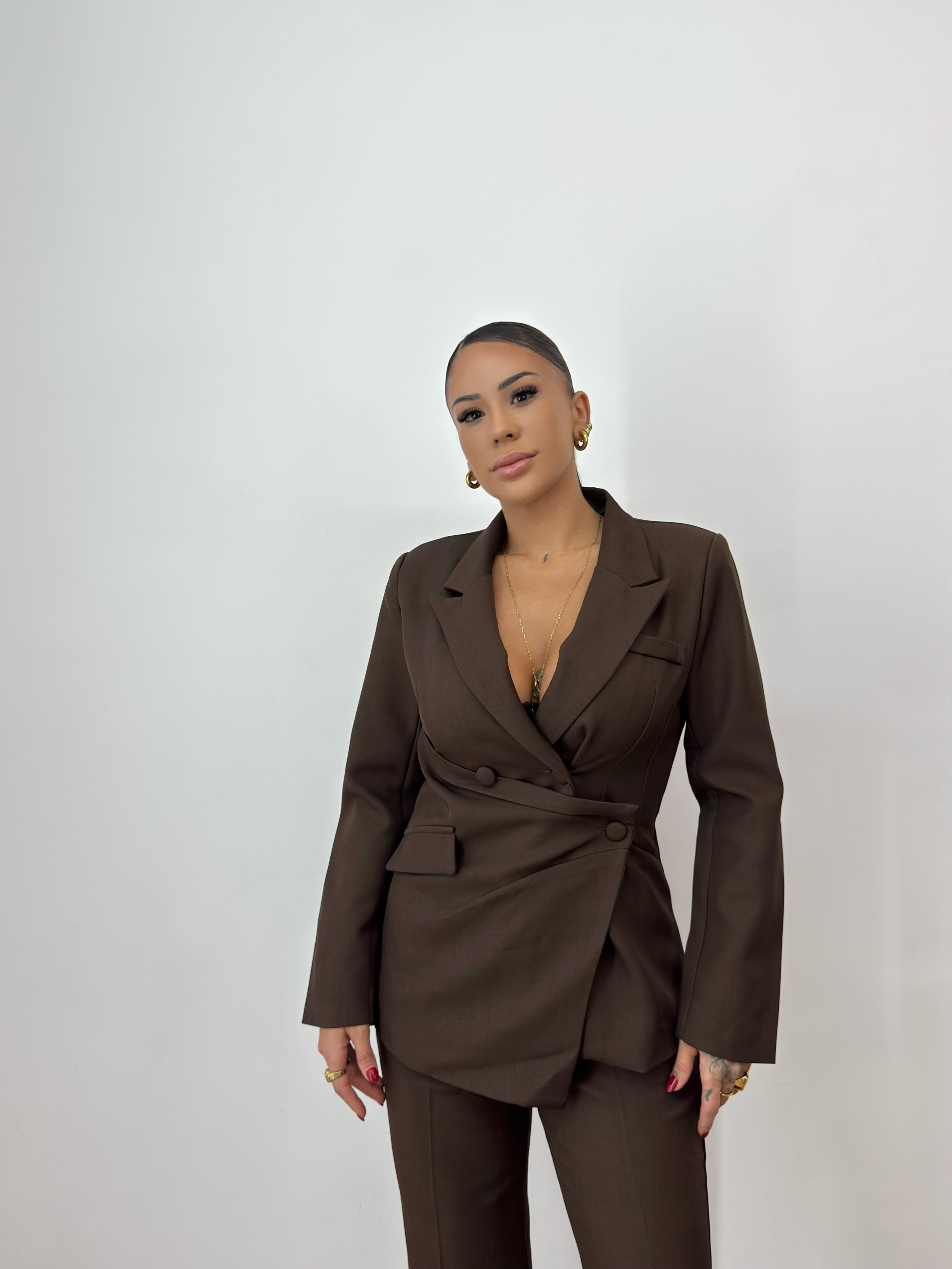 TRAJE PREMIUM CELINE CHOCO