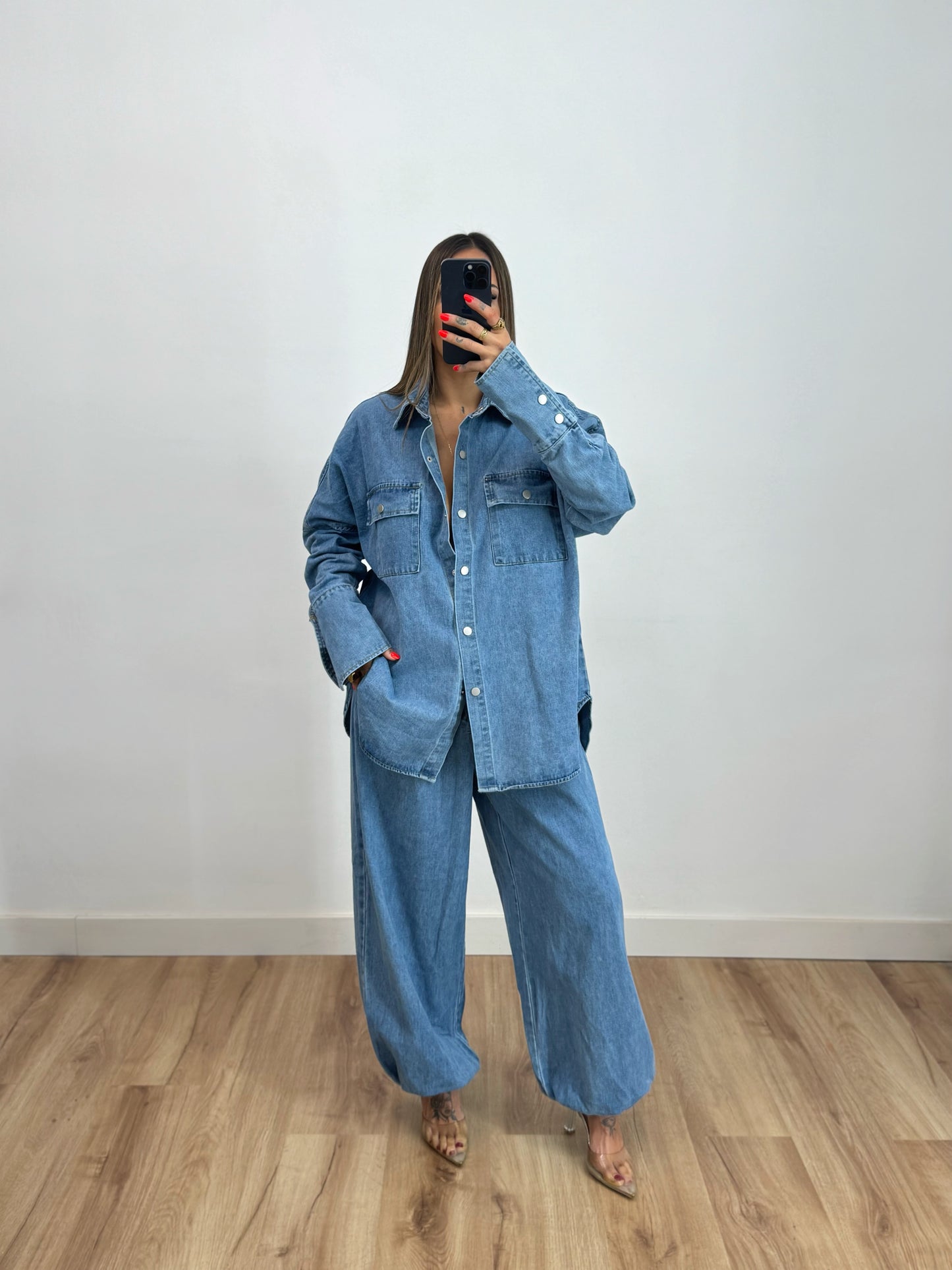 CONJUNTO PREMIUM DENIM JANNET