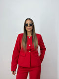 TRAJE PREMIUM CELINE RED