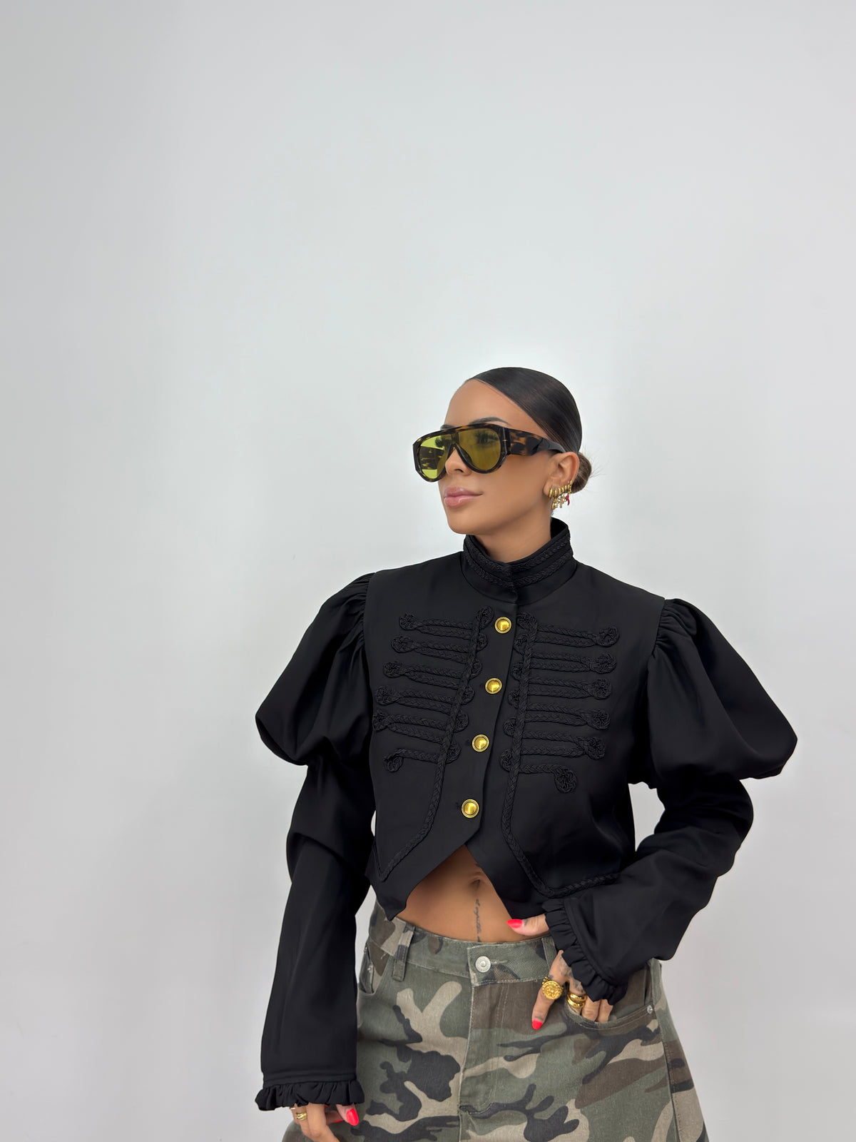 CHAQUETA CROP NAPOLEÓN