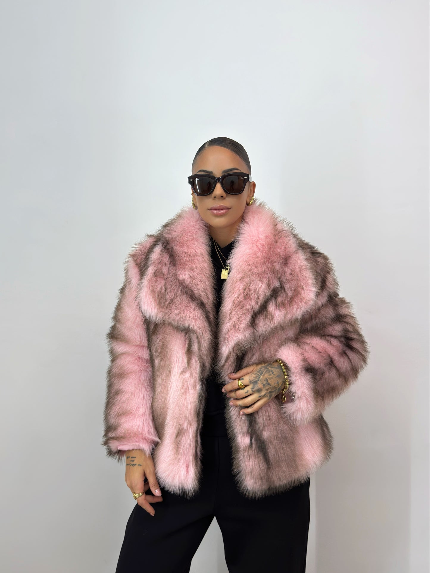 ABRIGO PREMIUM PINK SAMAR