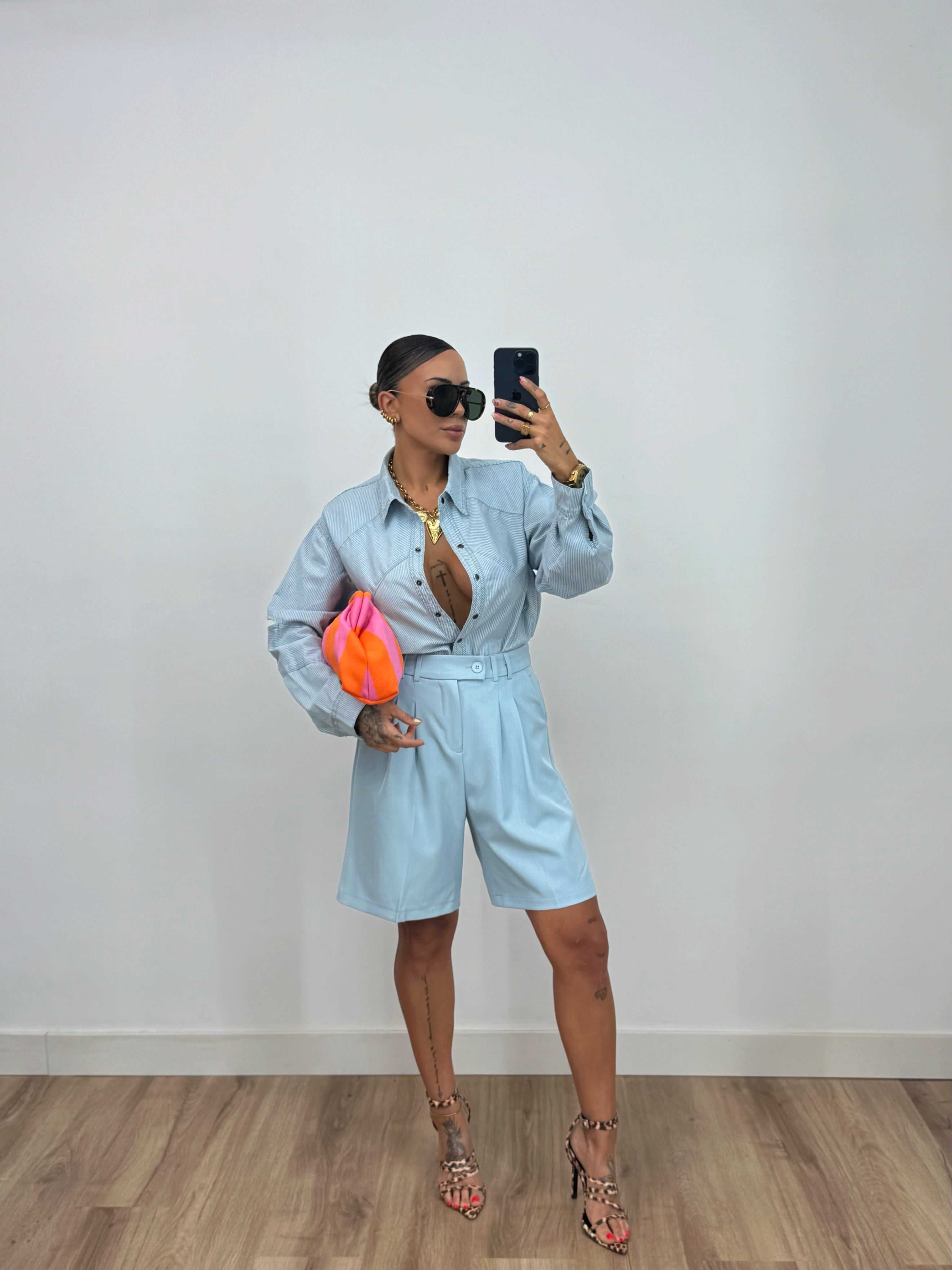 BERMUDA PREMIUM BABY BLUE