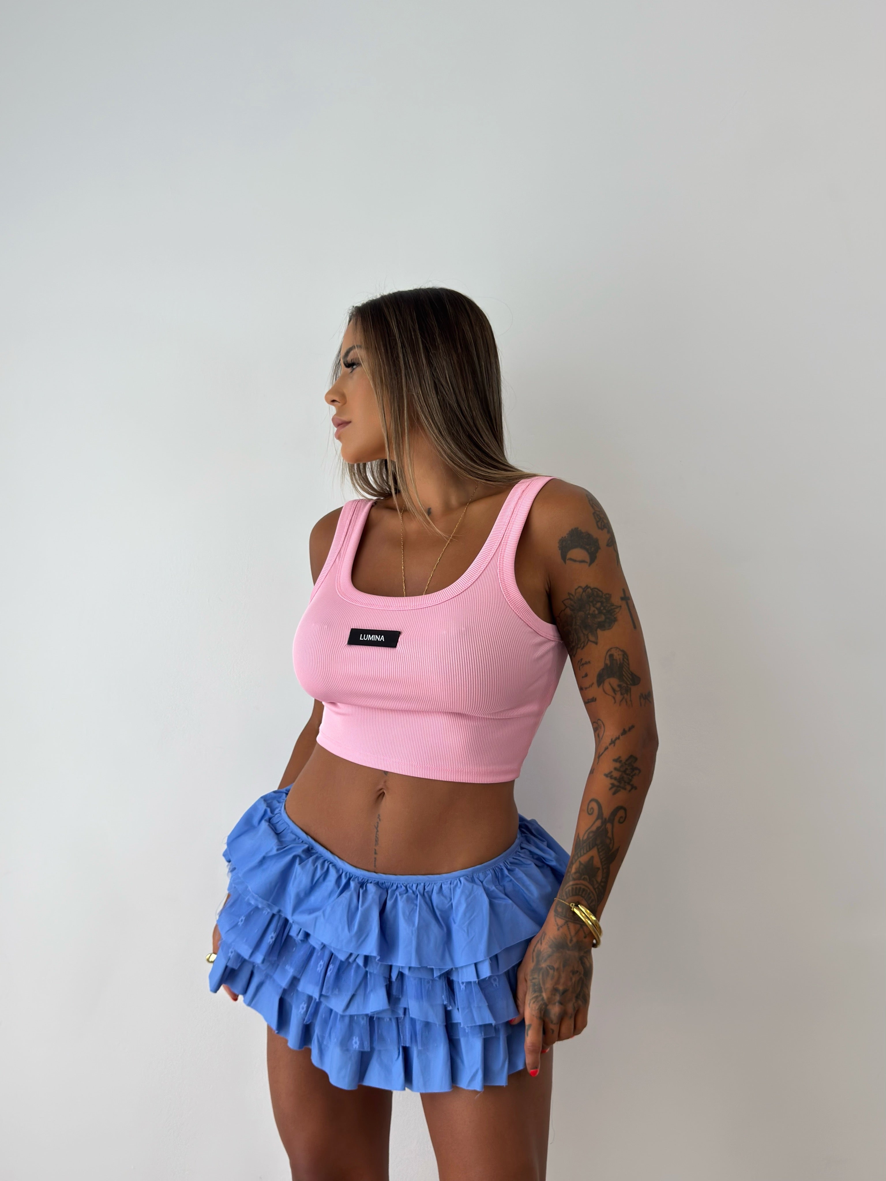 MINI SHORT LUMINA FAIR