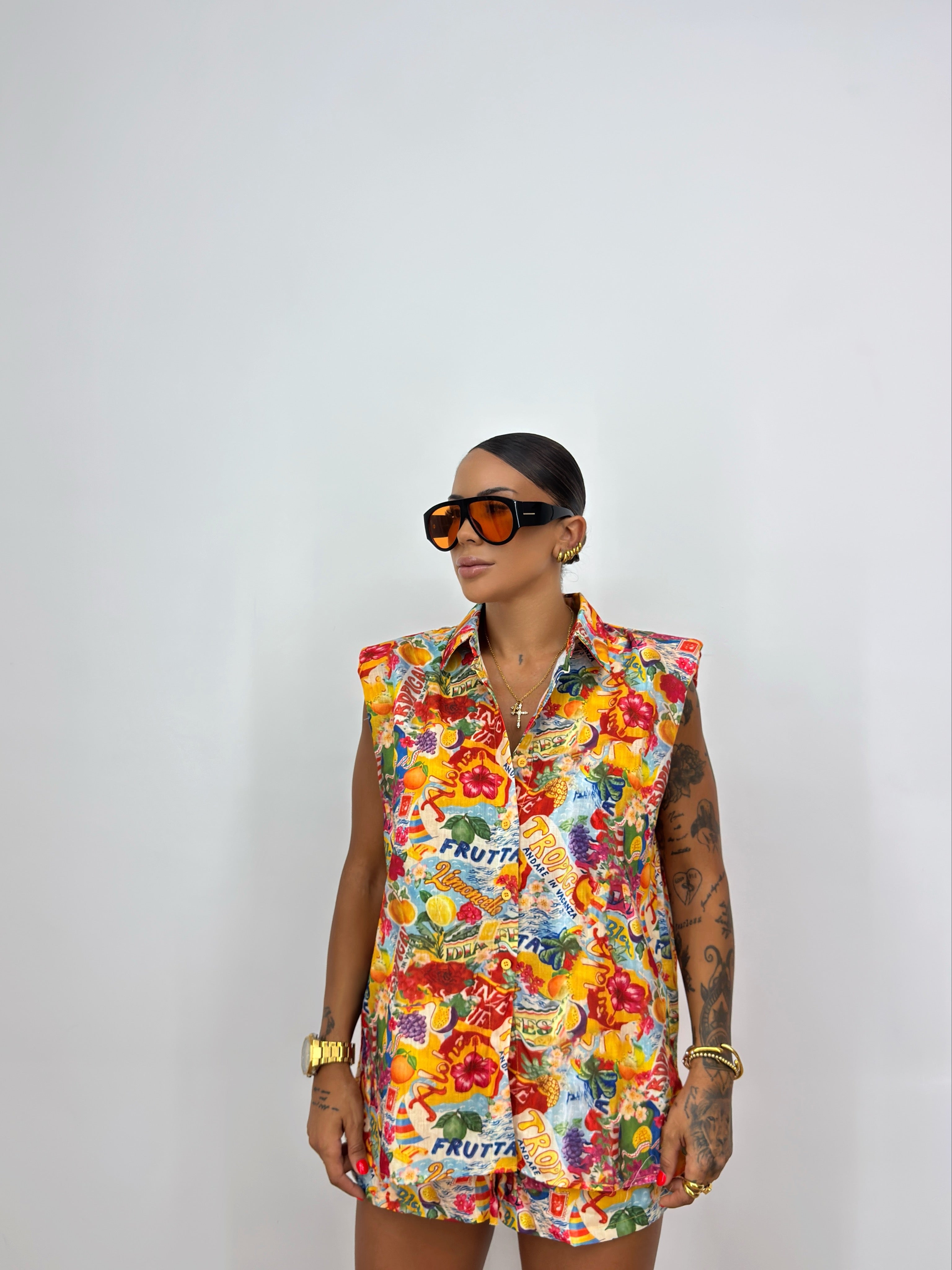 CONJUNTO PREMIUM PURO LINO TROPICAL