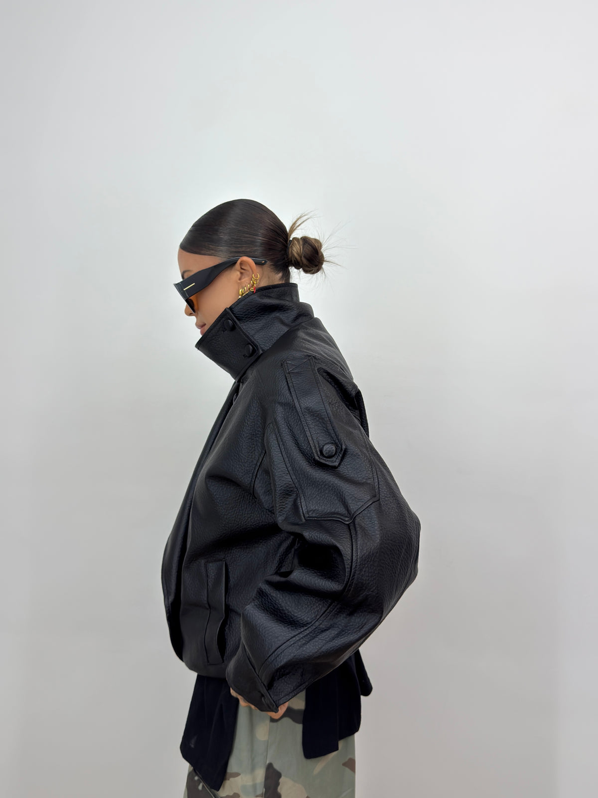 BIKER PREMIUM ECO PIEL JAYDEN BLACK