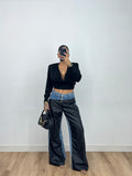JEANS COMBI ECO PIEL